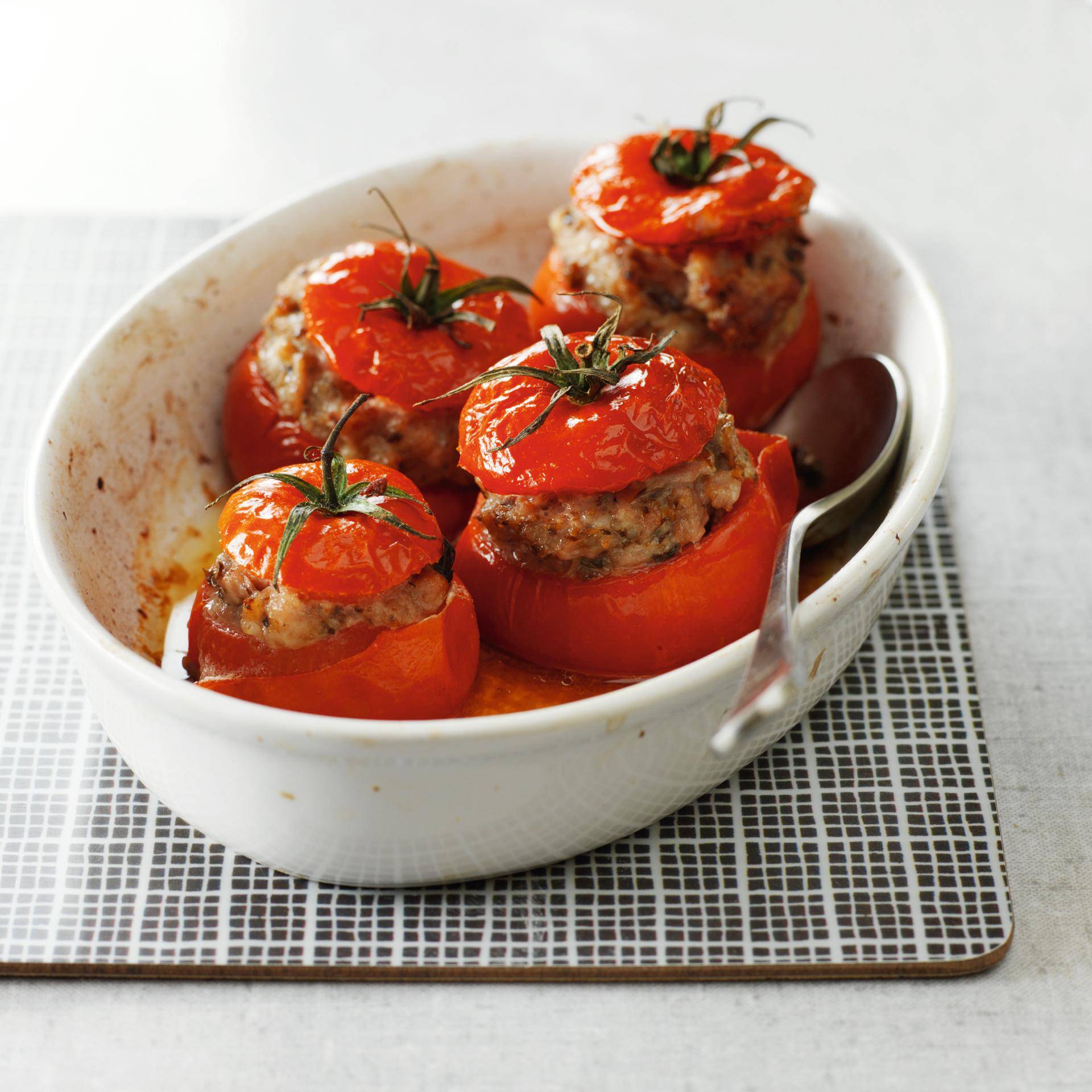 Tomates recheados - Receita undefined | Moulinex