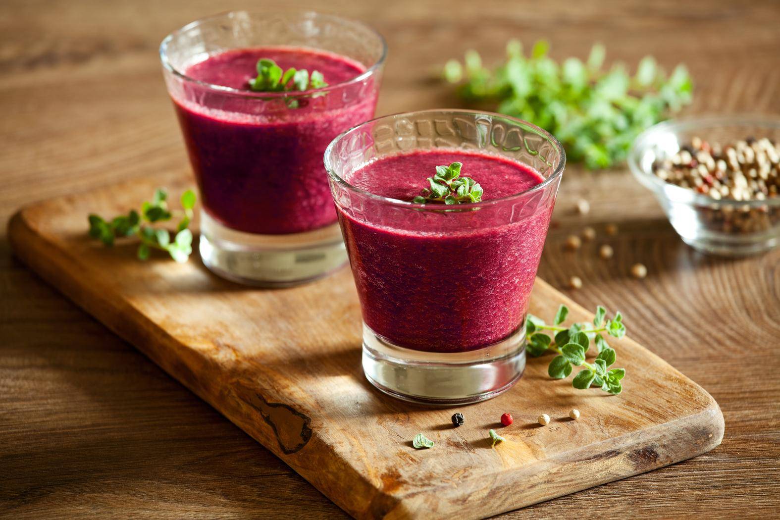 Gaspacho de beterraba - Receita Blend up | Moulinex
