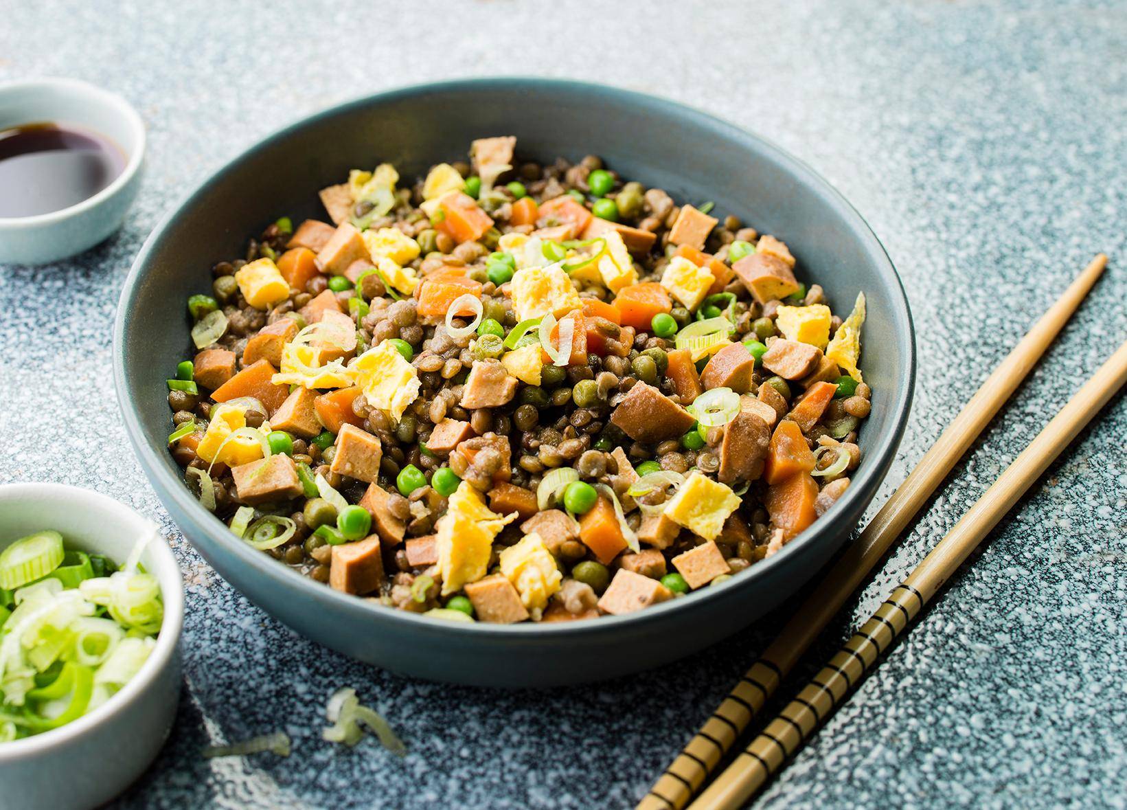 Lentilhas à cantonês - Receita Cookeo | Moulinex