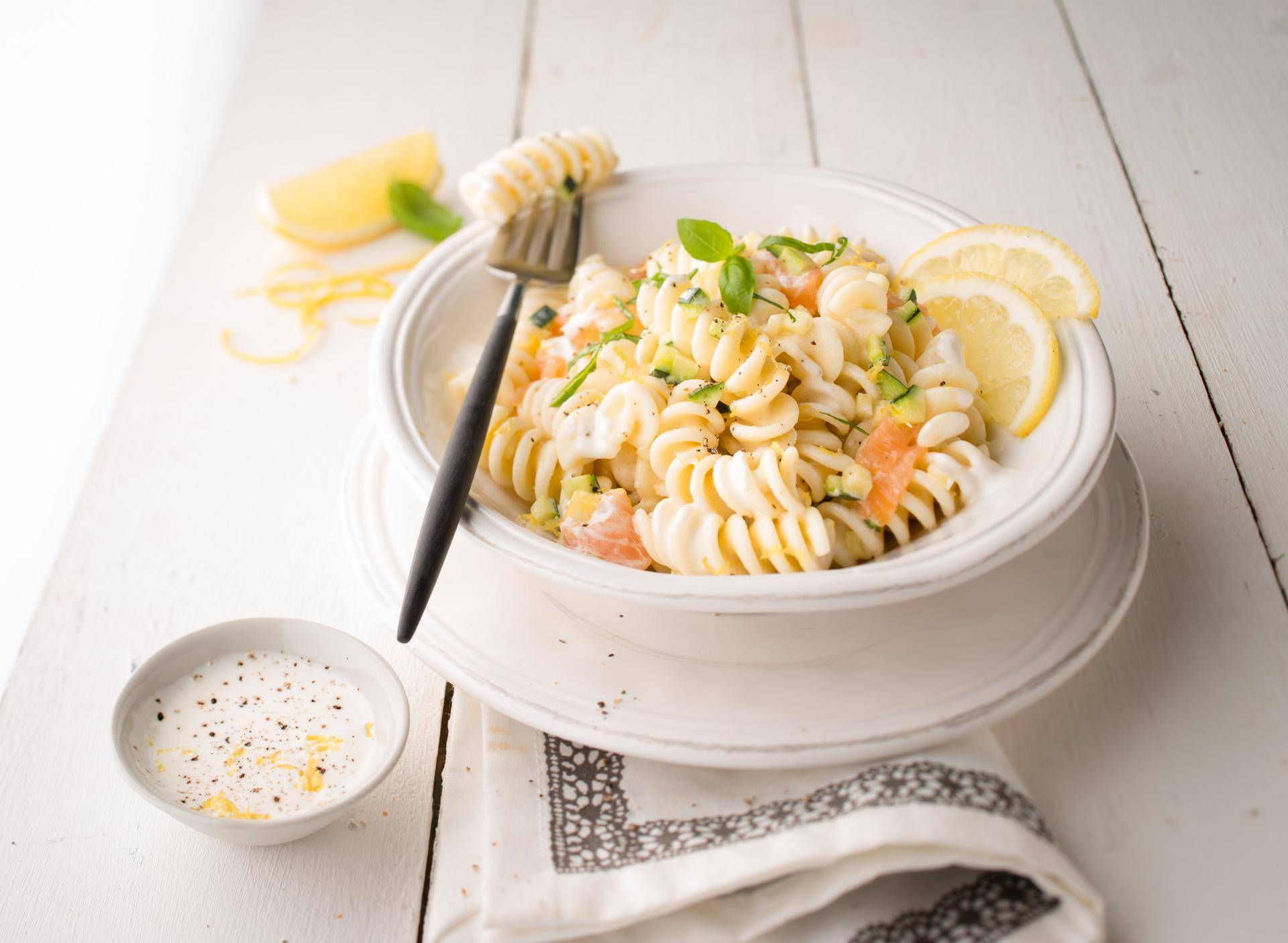 Fusilli com salmão - Receita Cookeo | Moulinex