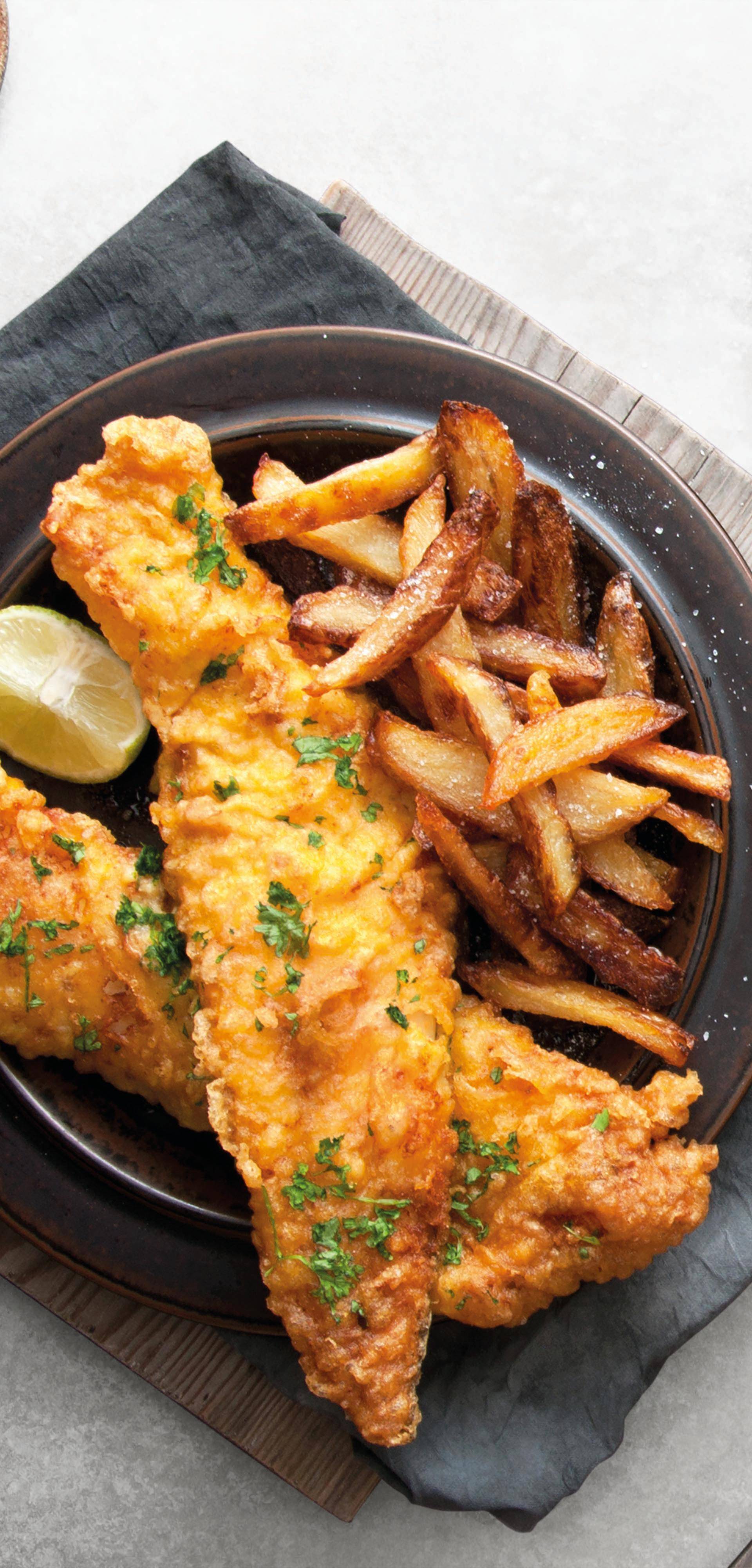 Peixe com batatas fritas - Receita Easy Fry XL Surface | Moulinex