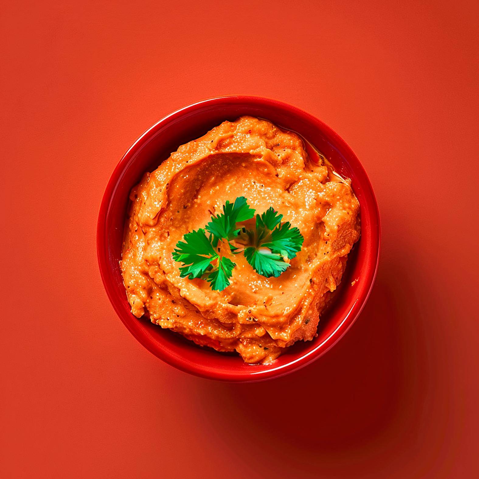 *Carrot and cumin hummus - Receita Blend up | Moulinex