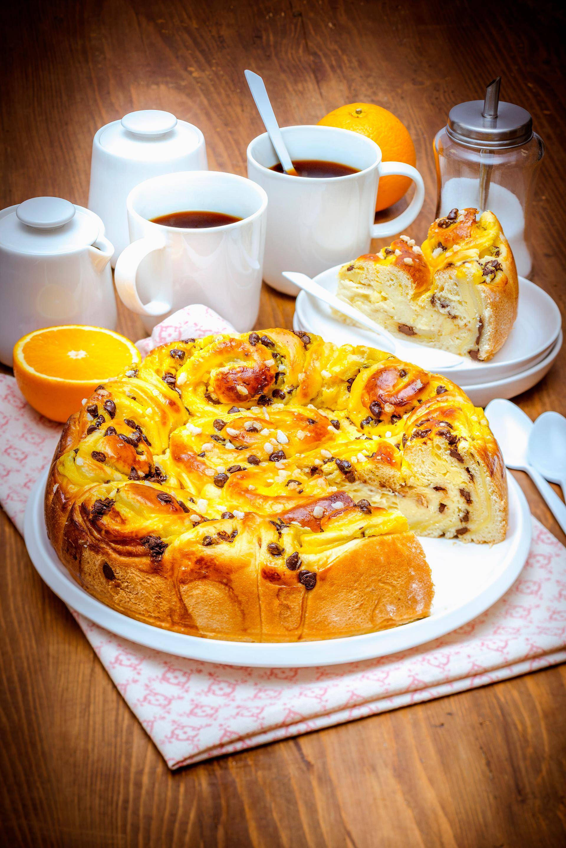Brioche com pepitas de chocolate - Receita Companion Connect | Moulinex