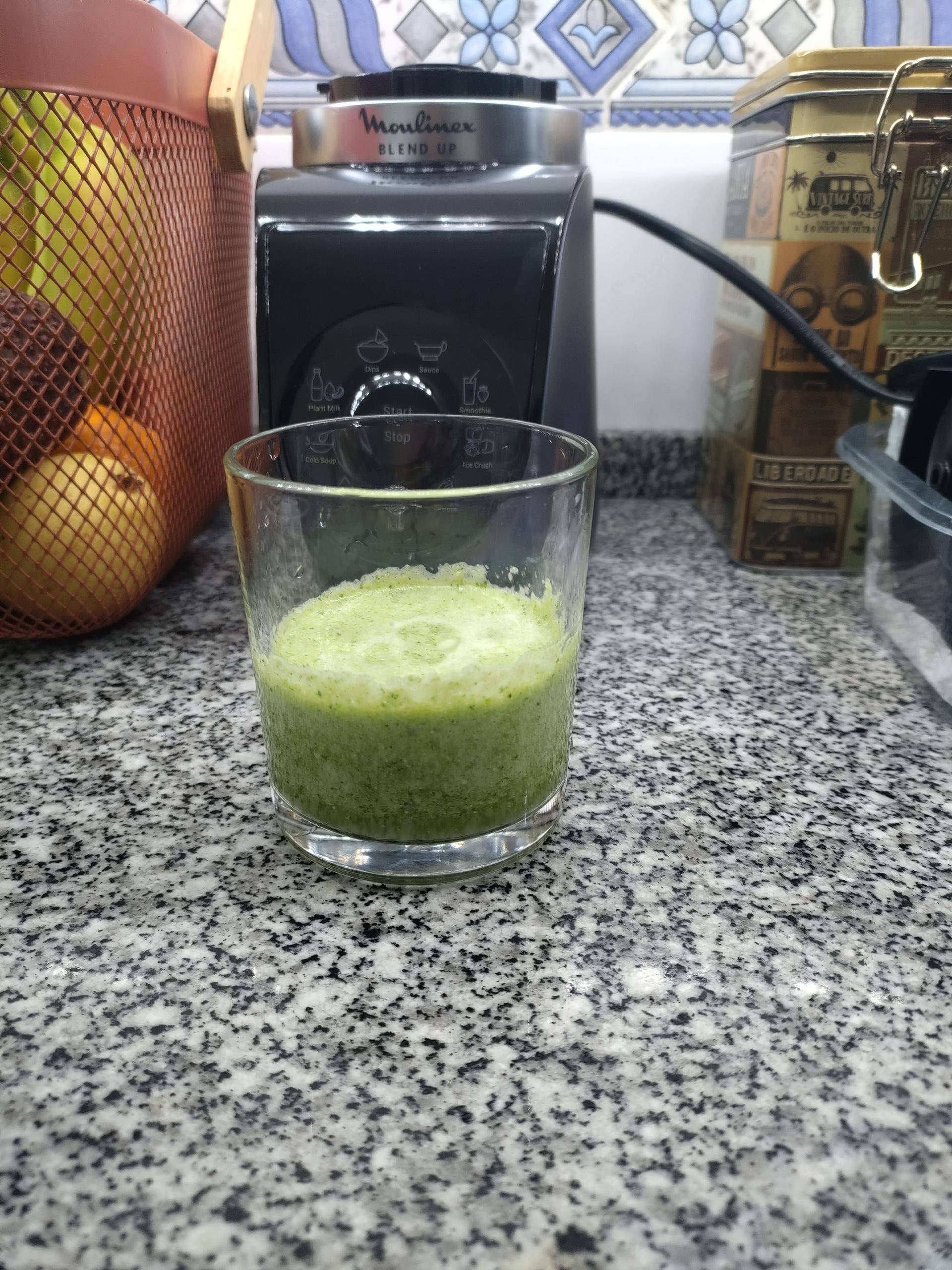 Smothie probiótico verde - Receita Blend up | Moulinex