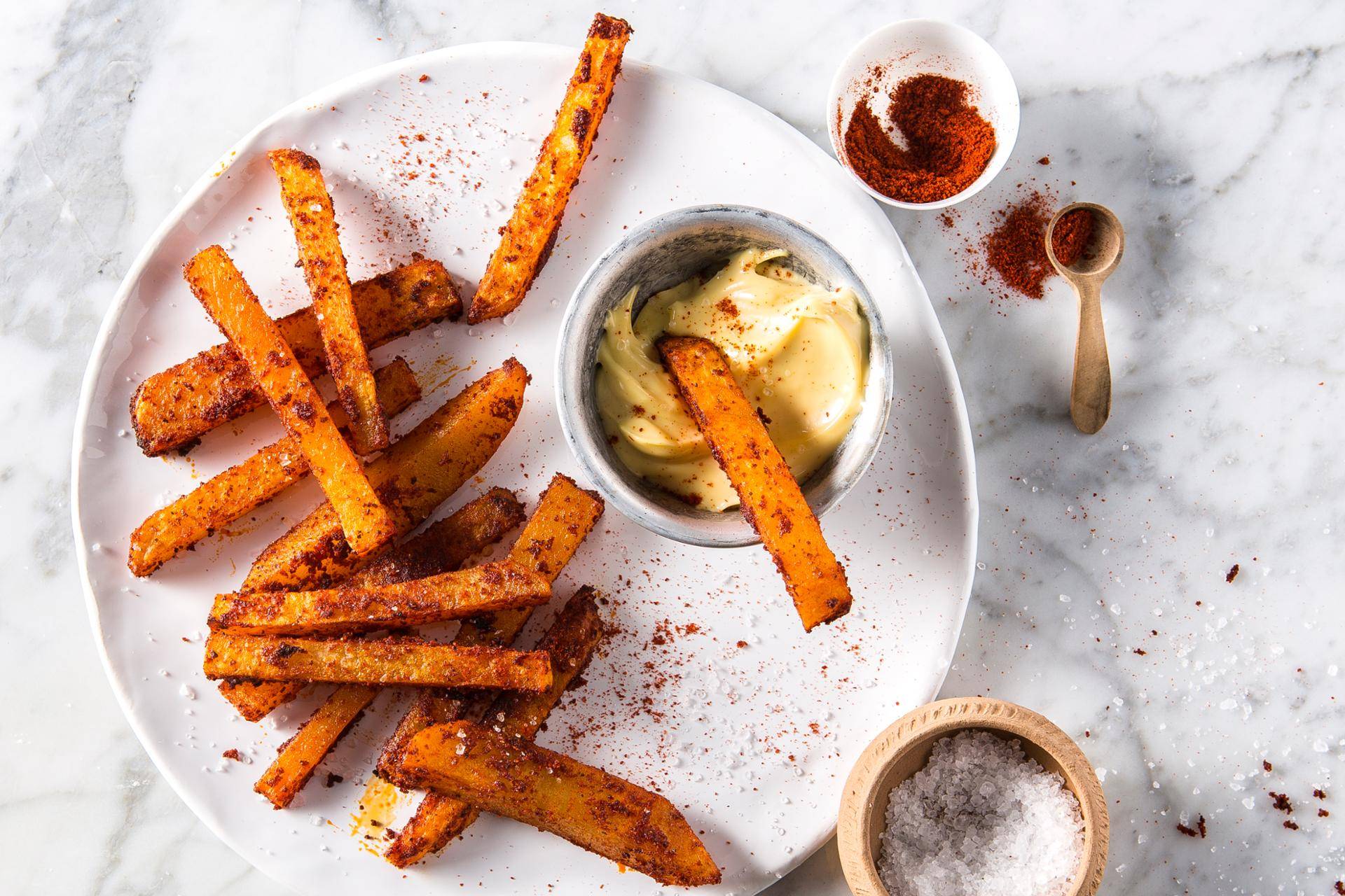 Batatas fritas caseiras - Receita EASY FRY & GRILL 2 in 1 XXL | Moulinex