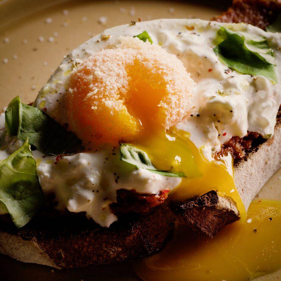 Gemas de ovo fritas - Receita Easy Fry XL Surface | Moulinex