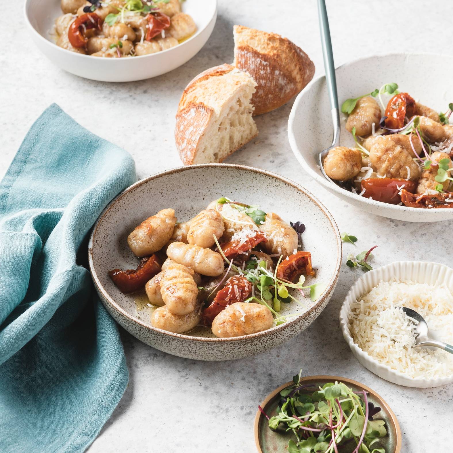 Gnocchi de pão - Receita Companion | Moulinex
