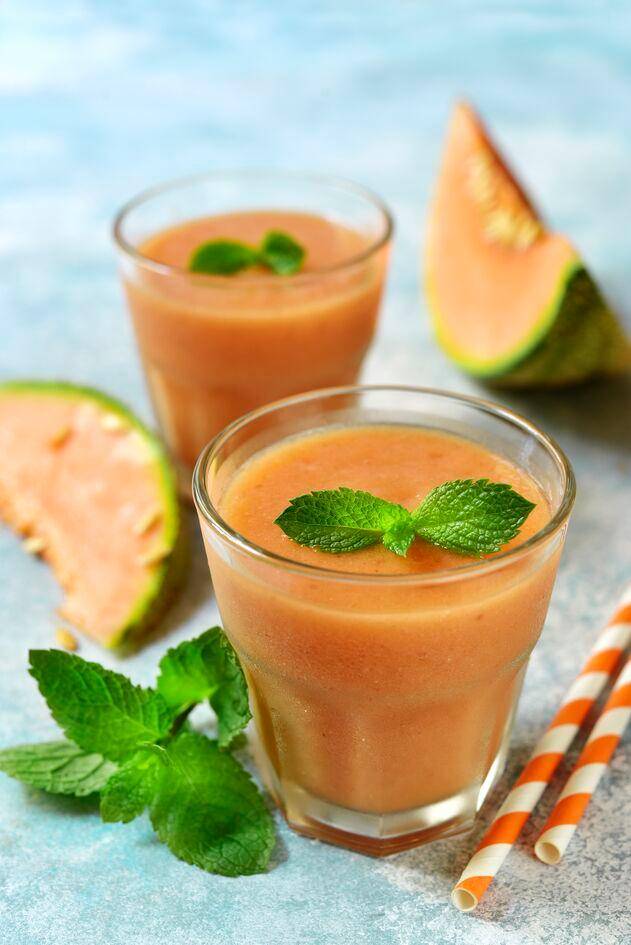 *Melon, banana and vanilla smoothie - Receita Blend up | Moulinex