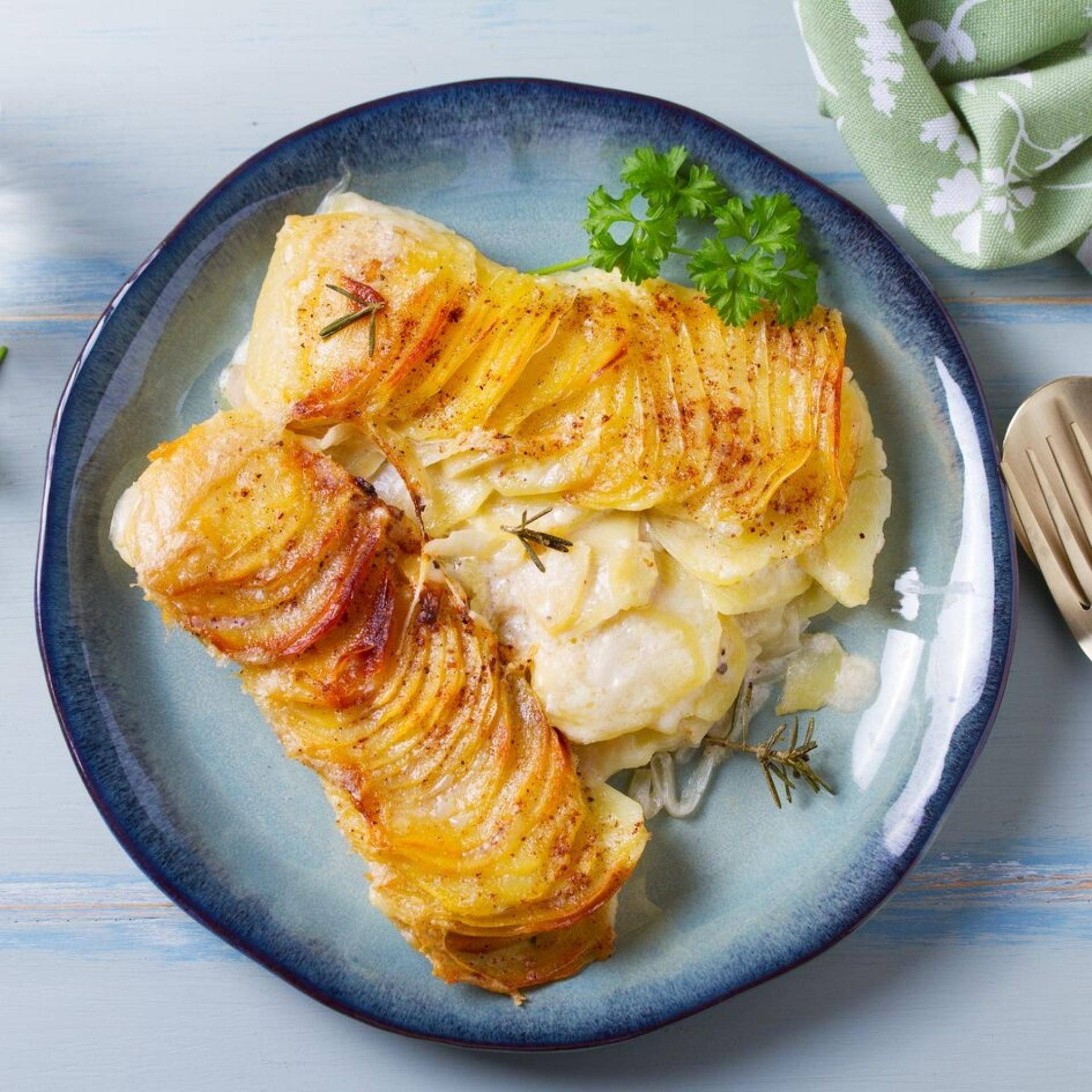 Gratinado cremoso de batata - Receita Companion Connect | Moulinex