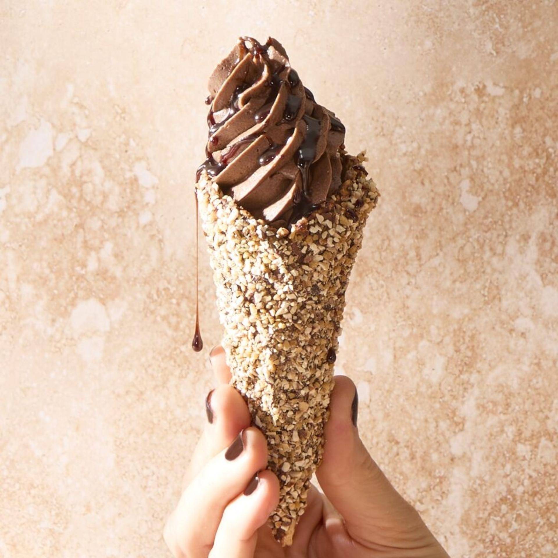 Gelado soft de chocolate com avelã - Receita Freezi | Moulinex