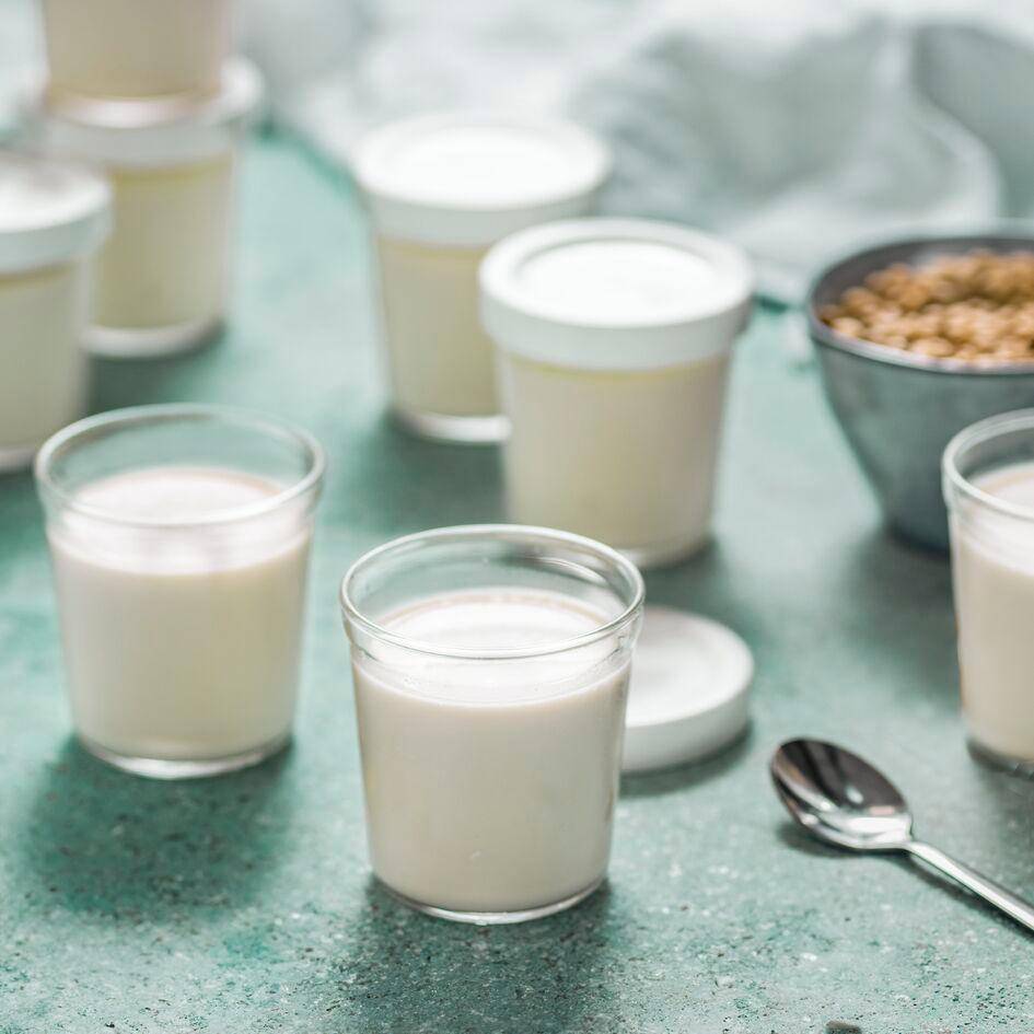 6 iogurtes naturais em frasco - Receita Companion NEO | Moulinex