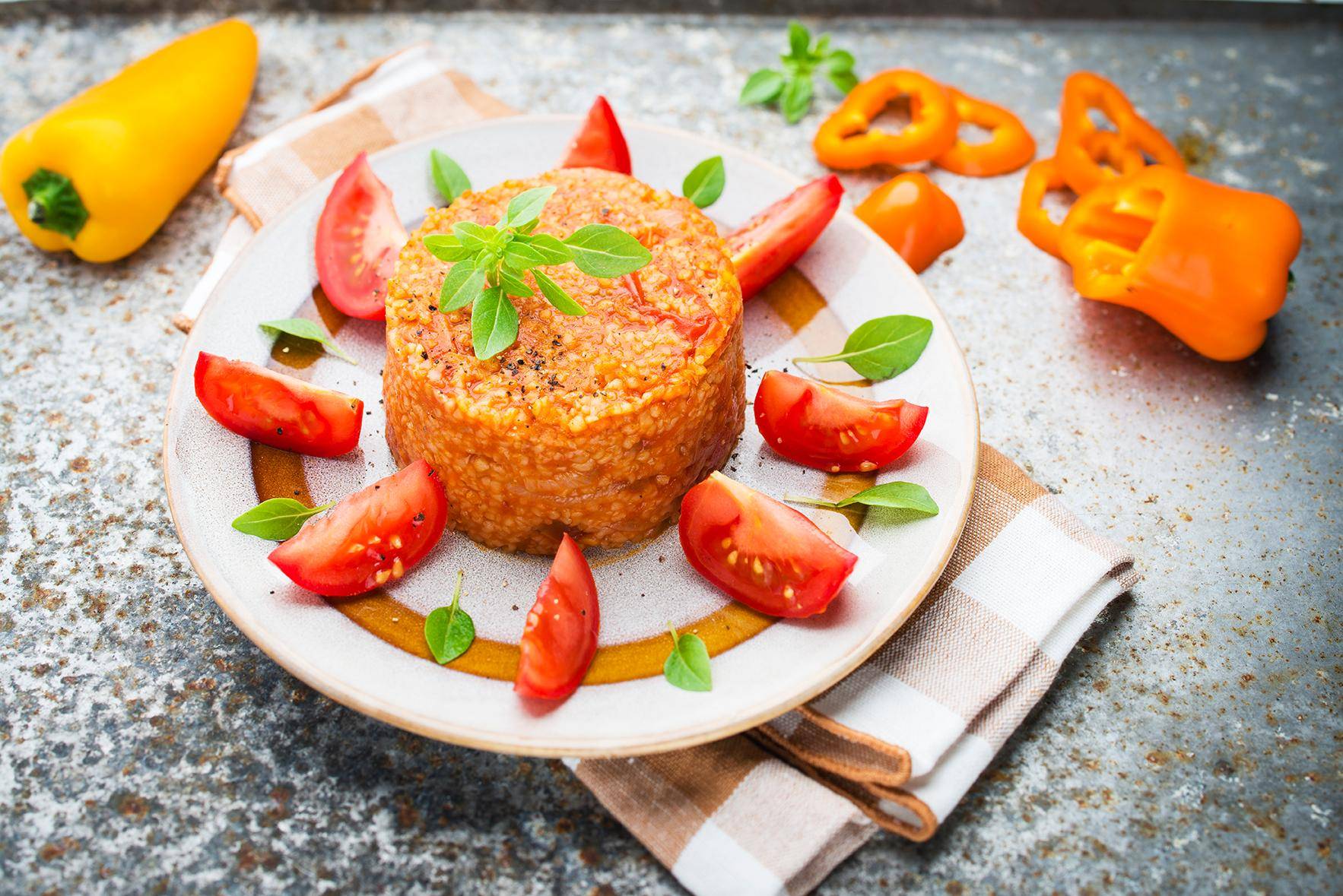 Bulgur com tomate - Receita Cookeo | Moulinex