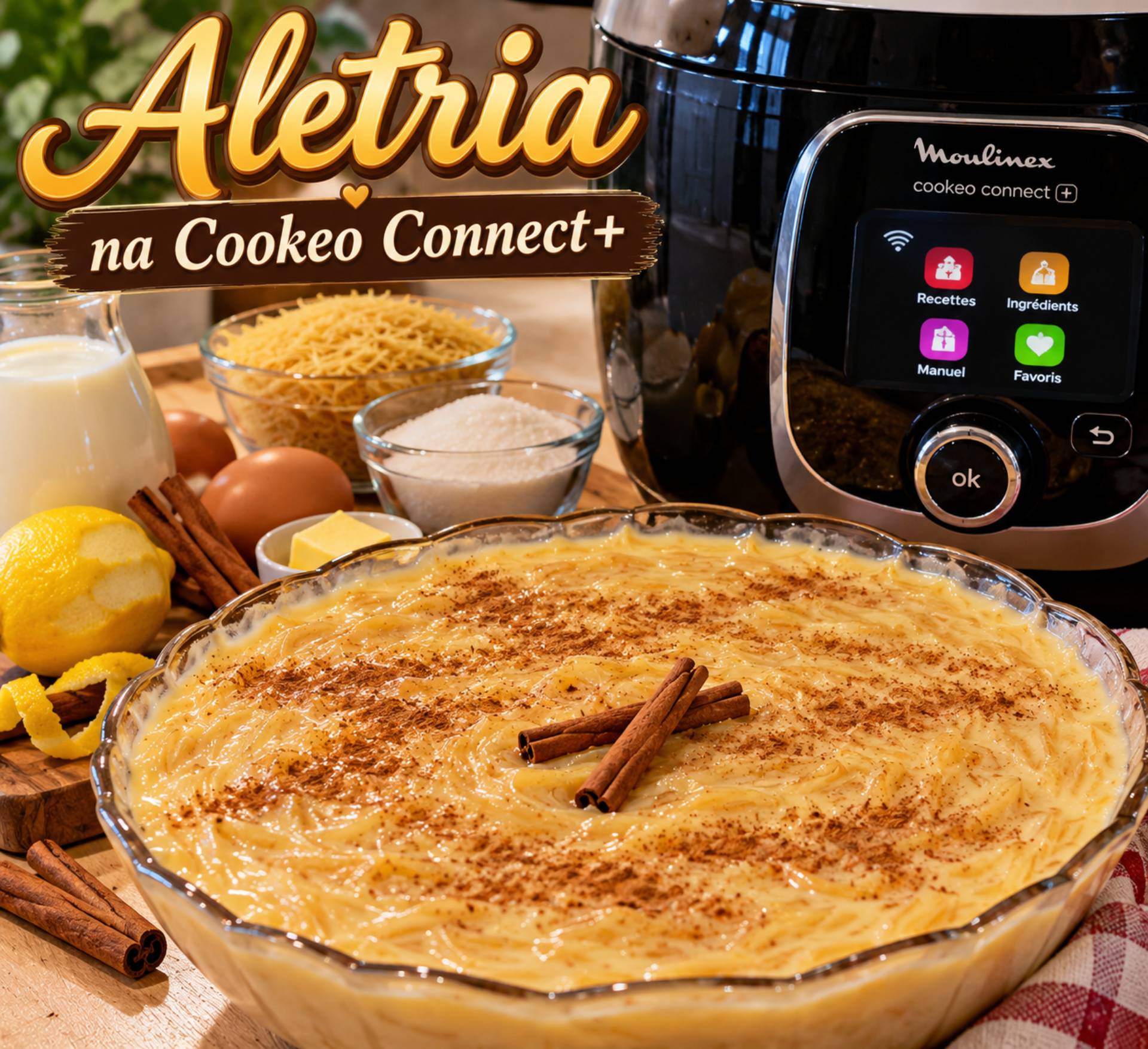 Aletria - Receita Cookeo | Moulinex