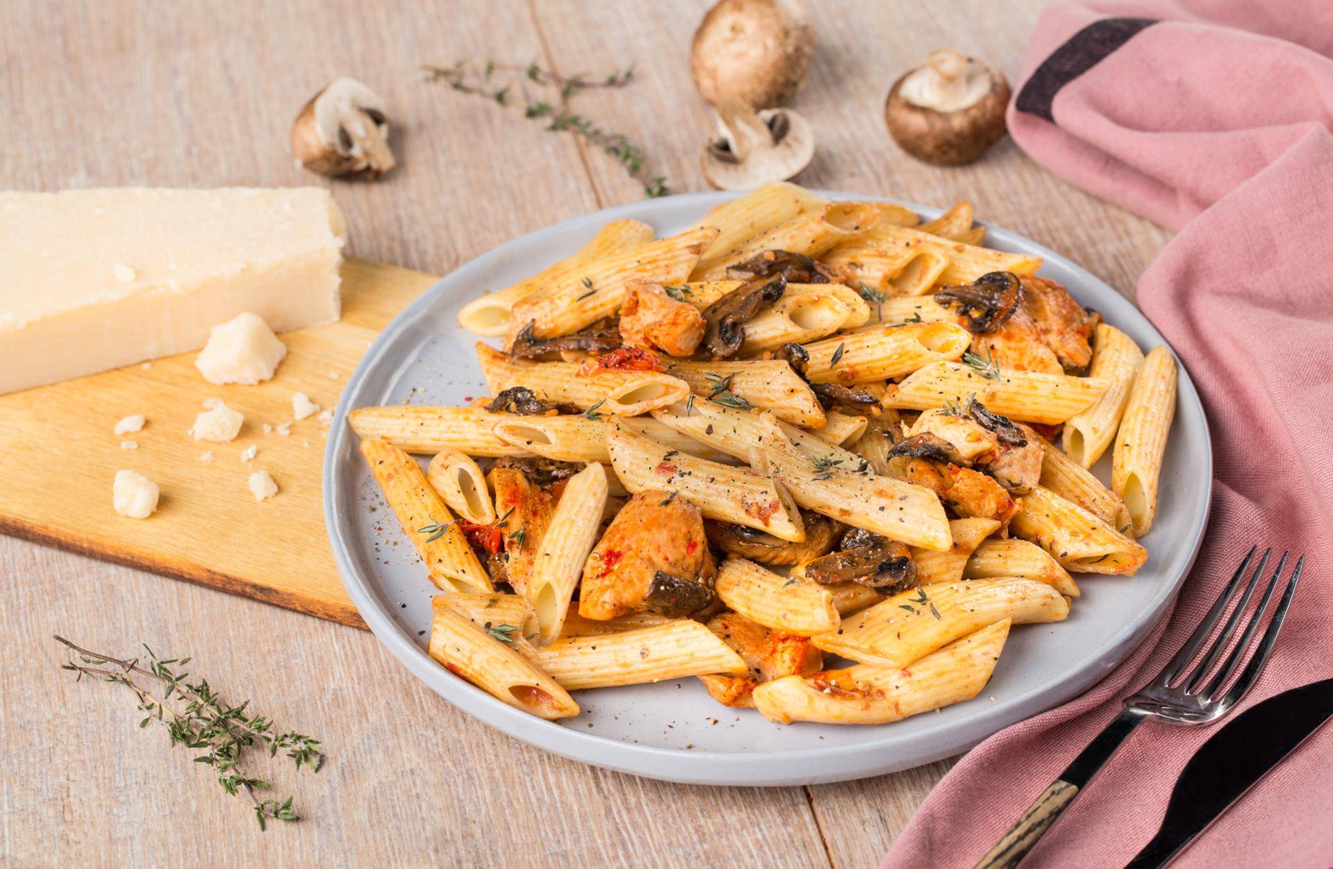 Frango com massa - Receita Cookeo | Moulinex