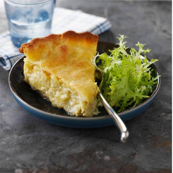 Tarte de alho-francês - Receita Companion | Moulinex
