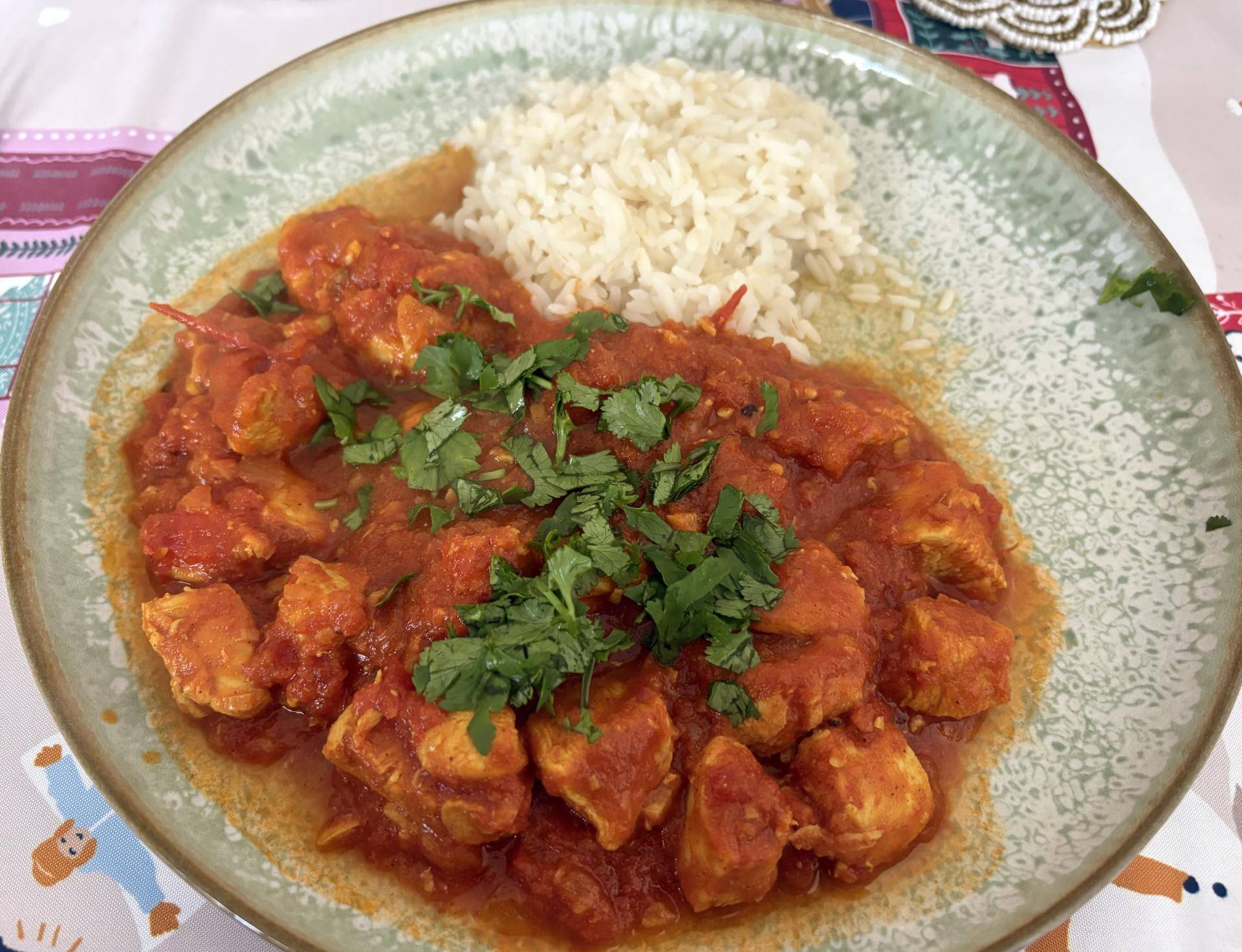 Butter chicken - Receita Companion Connect XL | Moulinex