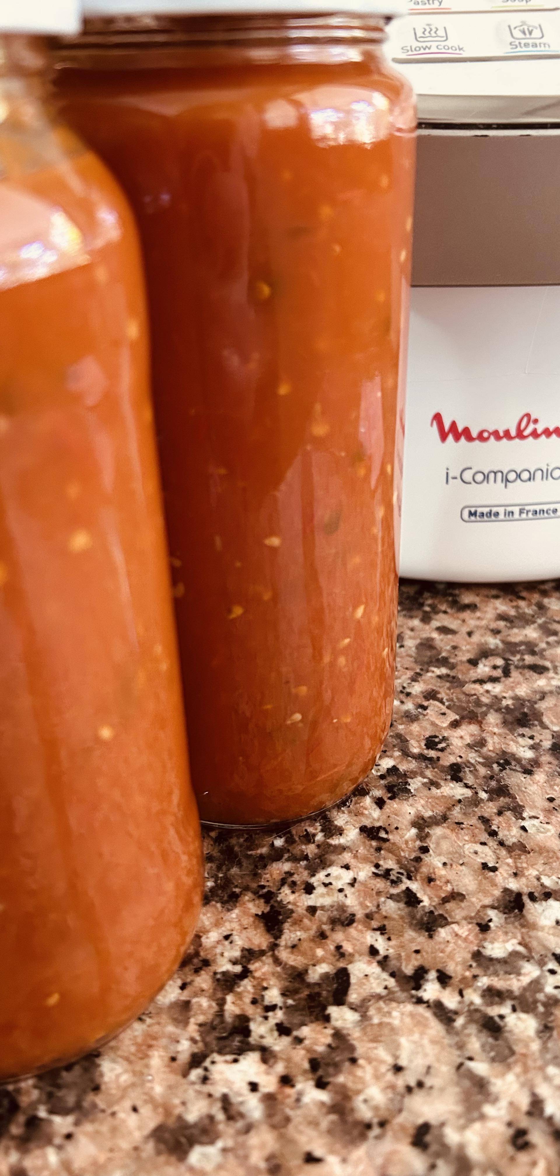 Polpa tomate com manjericão - Receita Companion Connect XL | Moulinex