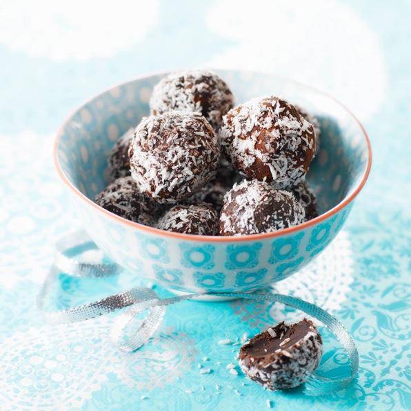 Trufas de chocolate e castanhas - Receita Companion | Moulinex