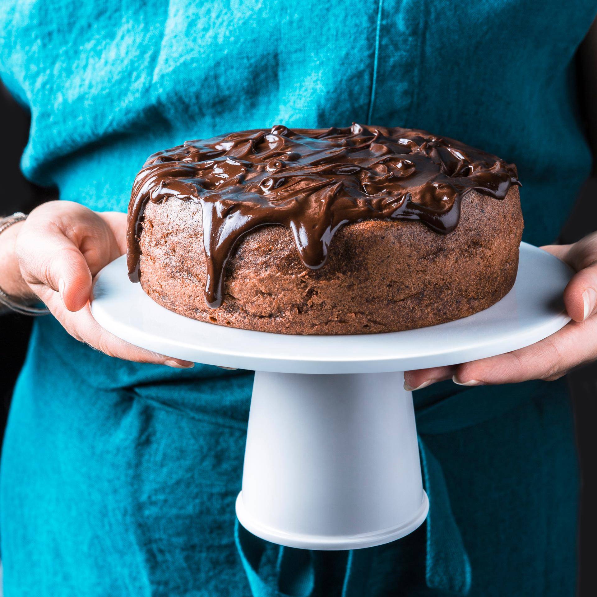 Bolo de chocolate e curgete - Receita undefined | Moulinex