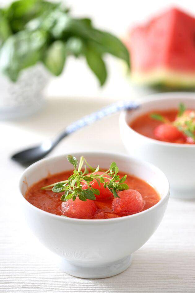 Sopa fria de melancia - Receita Perfectmix + | Moulinex
