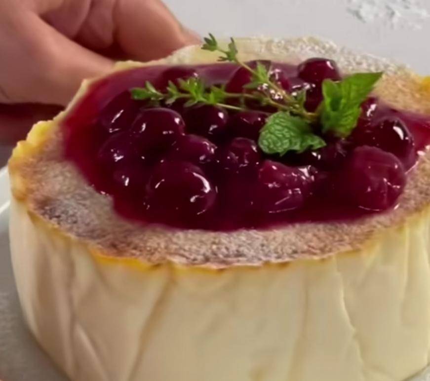 Cheesecake Iogurte Grego - Receita EASY FRY GRILL & STEAM 3 in 1 | Moulinex