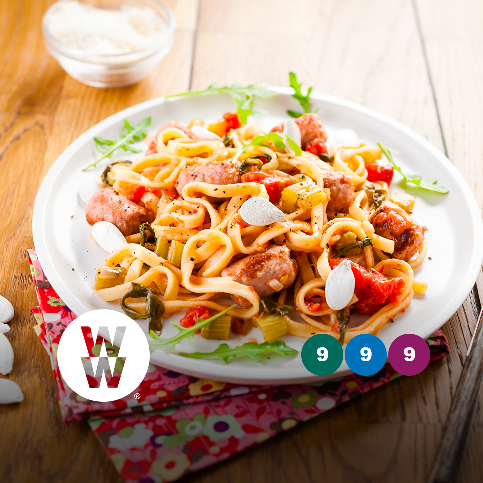 Tagliatelles atum e tomate - Receita undefined | Moulinex