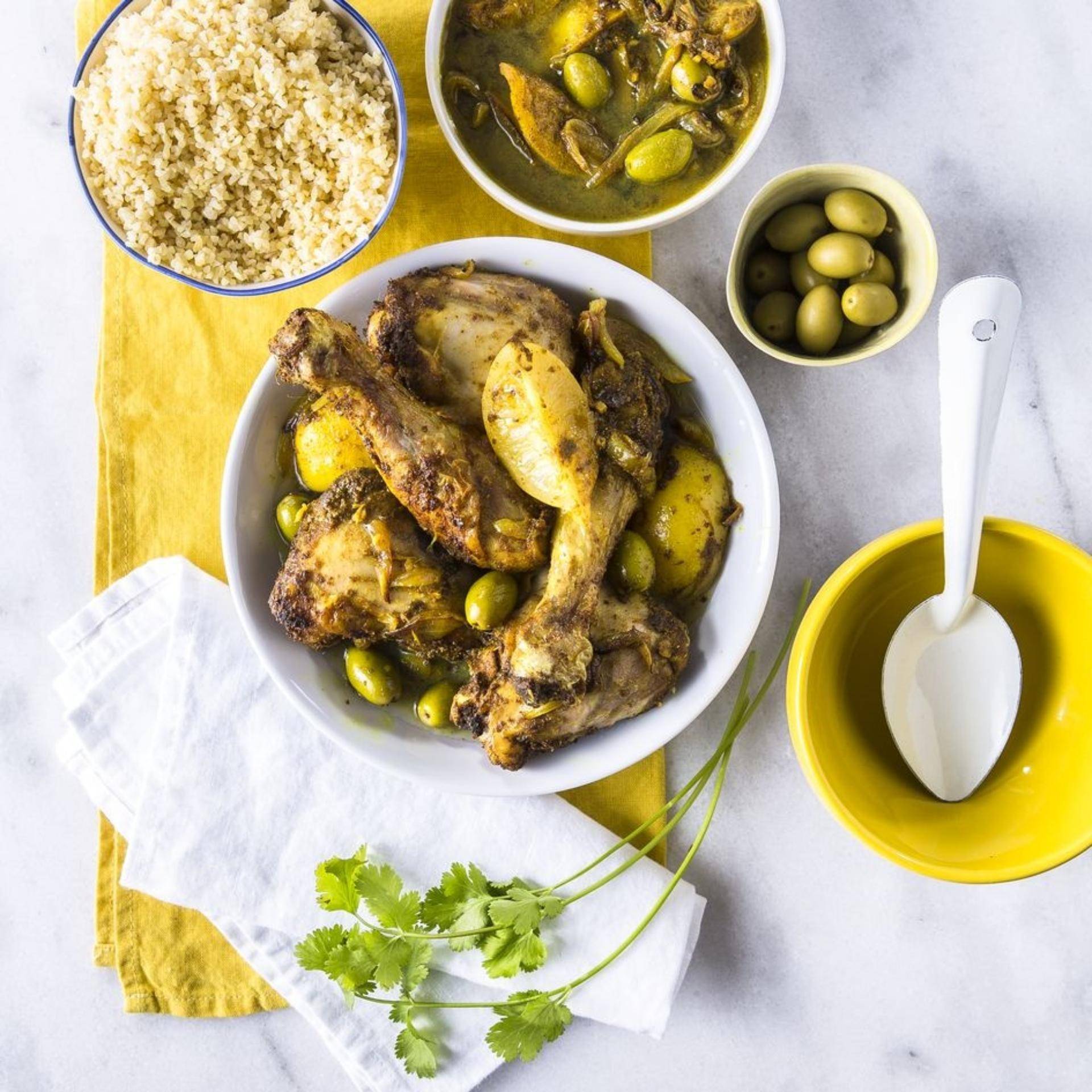 Tagine de Frango Assado & Legumes Aromatizados - Receita Companion Connect | Moulinex