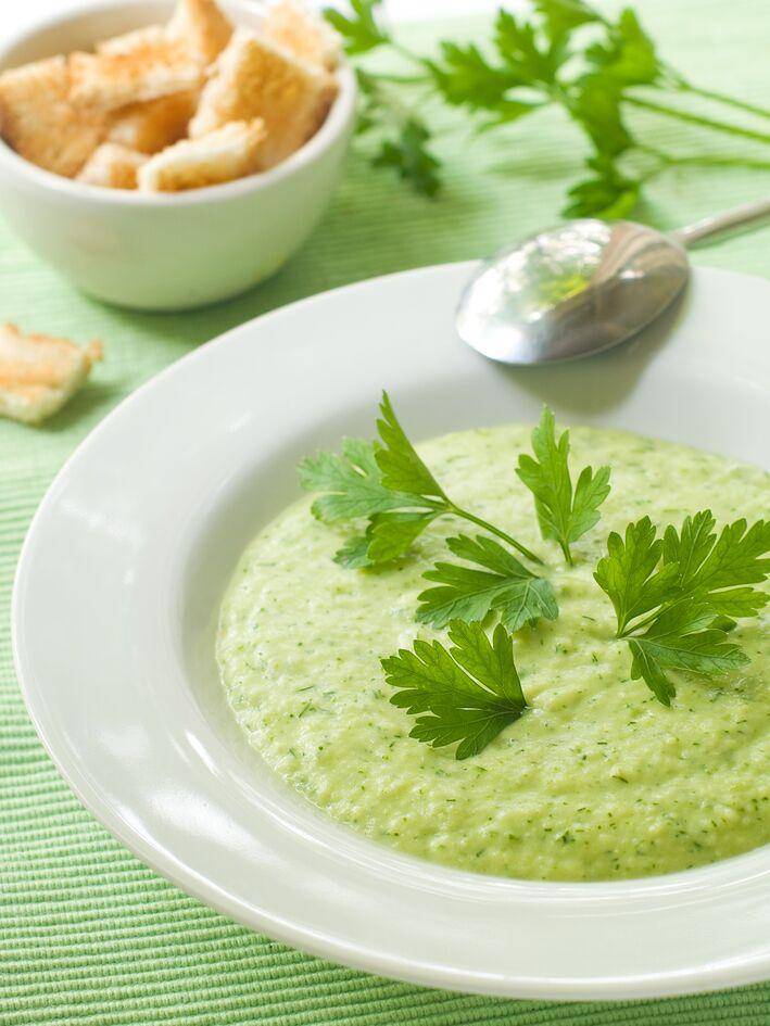 Gaspacho de curgete e espinafres - Receita Perfectmix + | Moulinex