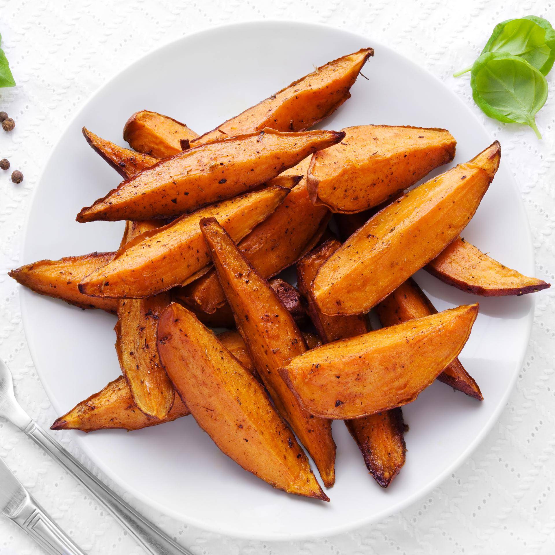 Batatas-doces - Receita Dual EasyFry&Grill | Moulinex