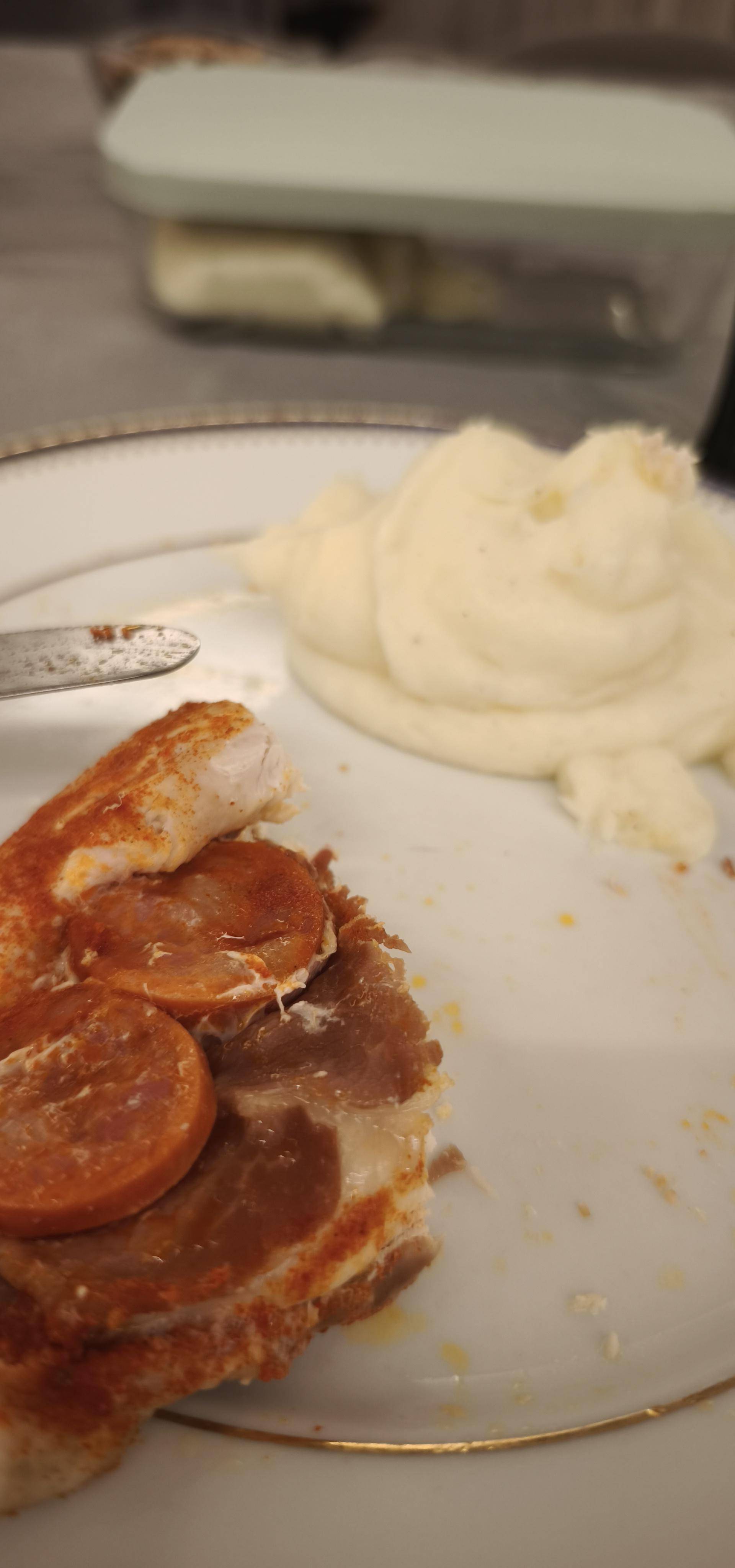 Frango assado a vapor com puré de batata - Receita Companion Connect XL | Moulinex