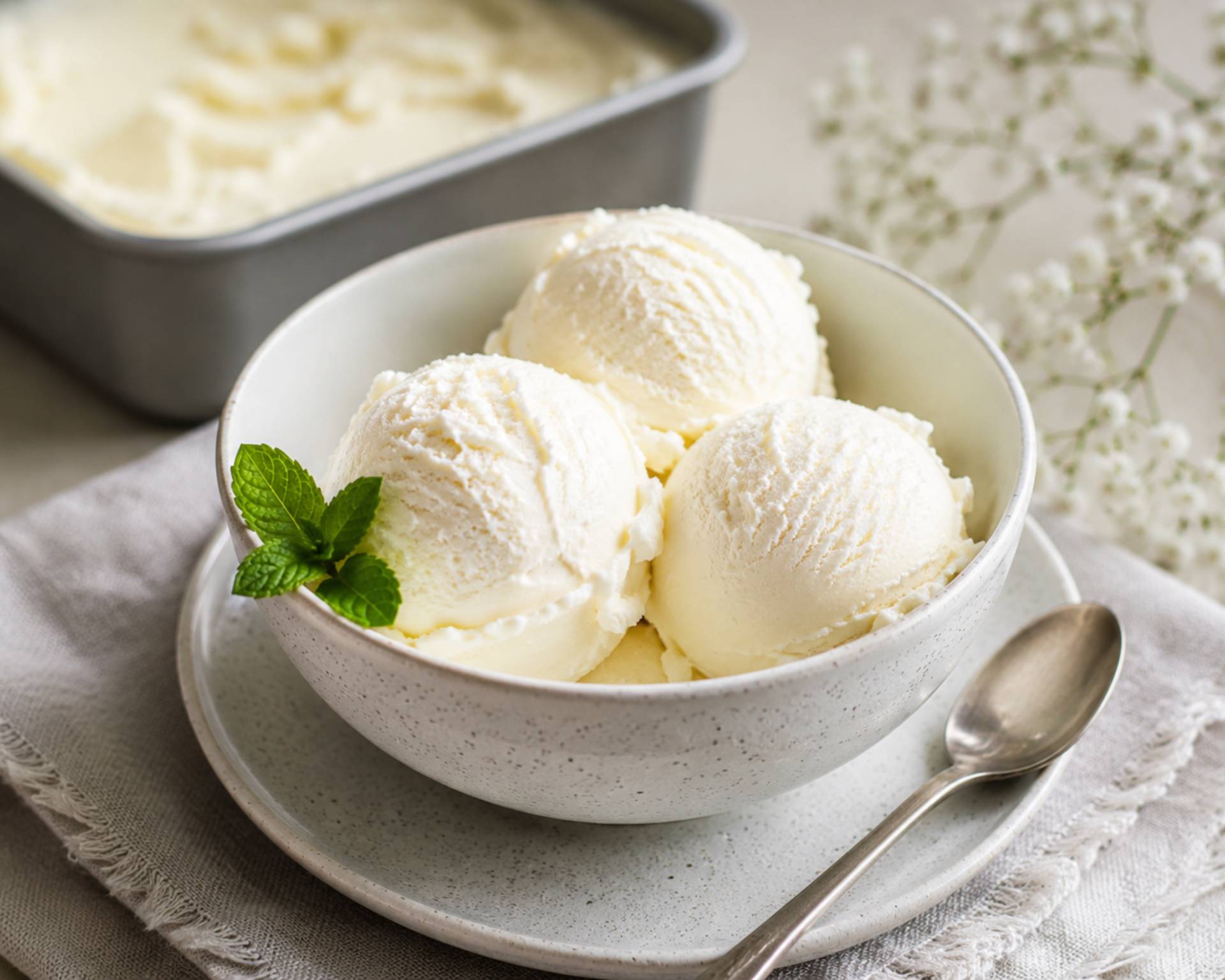 Gelado de Nata - Receita Companion Connect | Moulinex