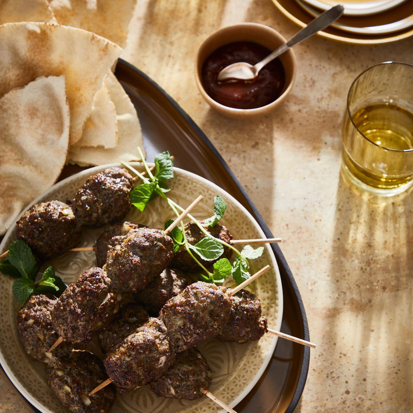 Espetadas de Kefta - Receita Easy Fry XL Surface | Moulinex