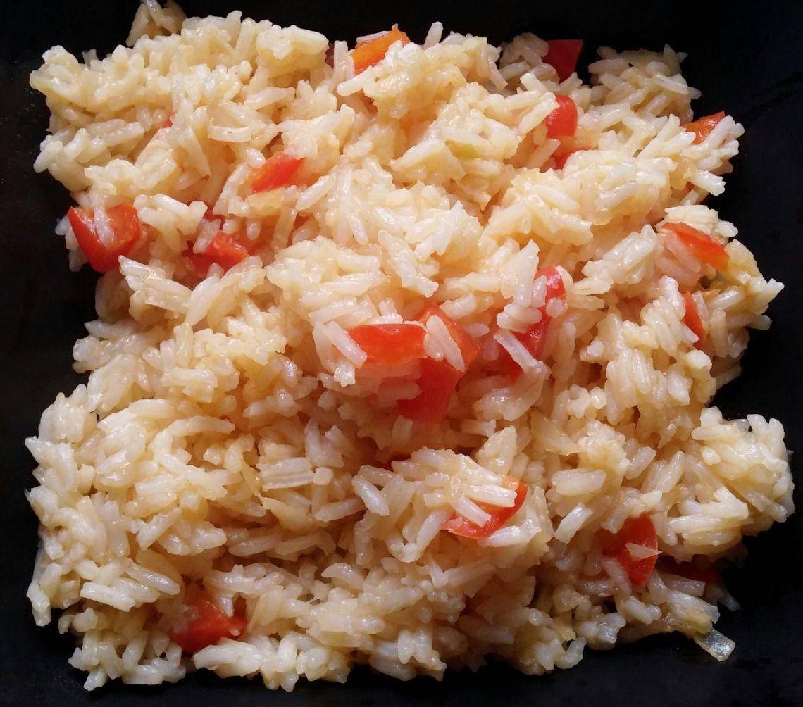 Arroz de pimento vermelho e tomate - Receita Companion XL | Moulinex