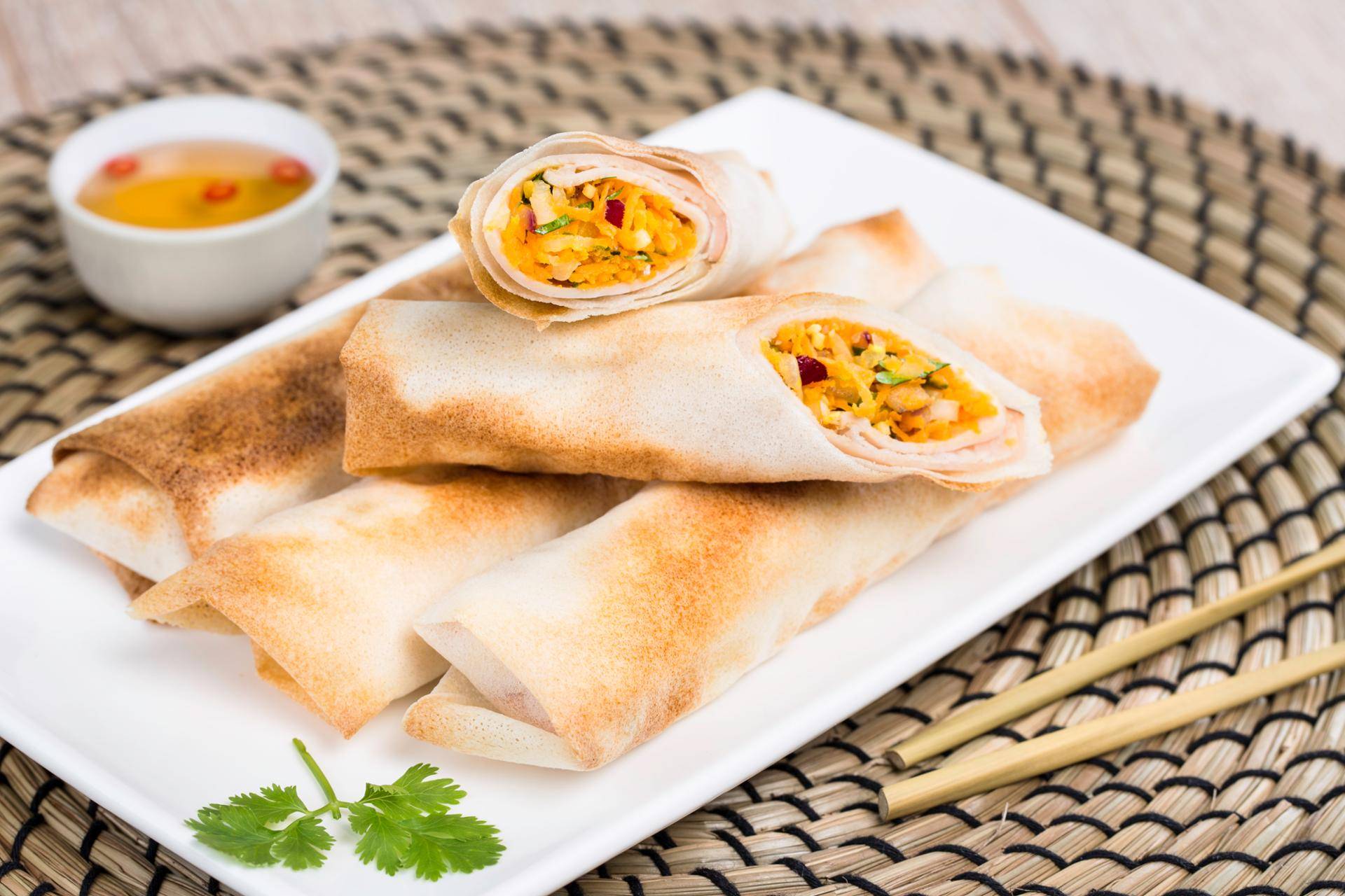Crepes chineses - Receita EASY FRY & GRILL 2 in 1 DIGITAL | Moulinex