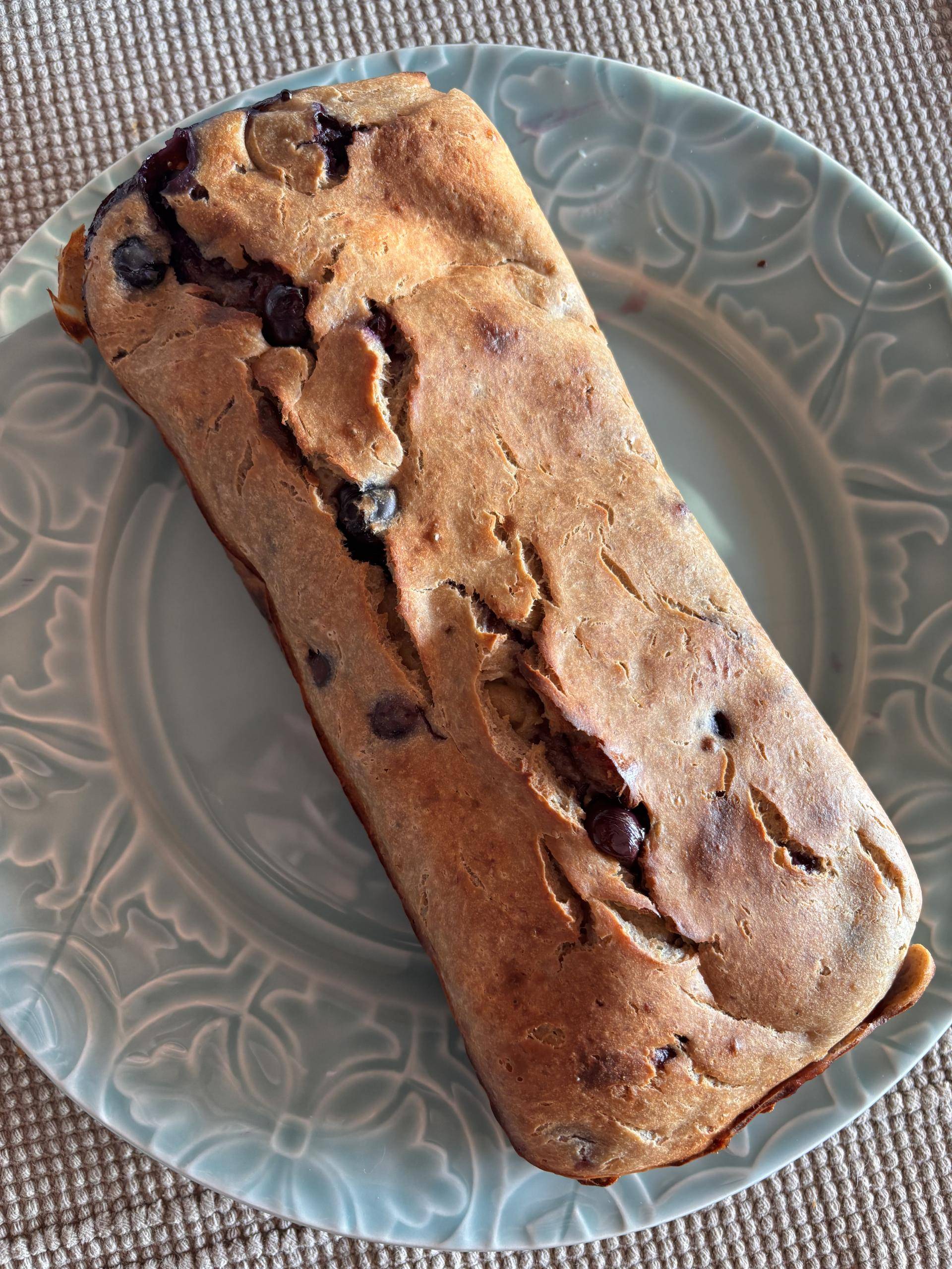 Bolo de banana e mirtilos - Receita Companion Connect | Moulinex
