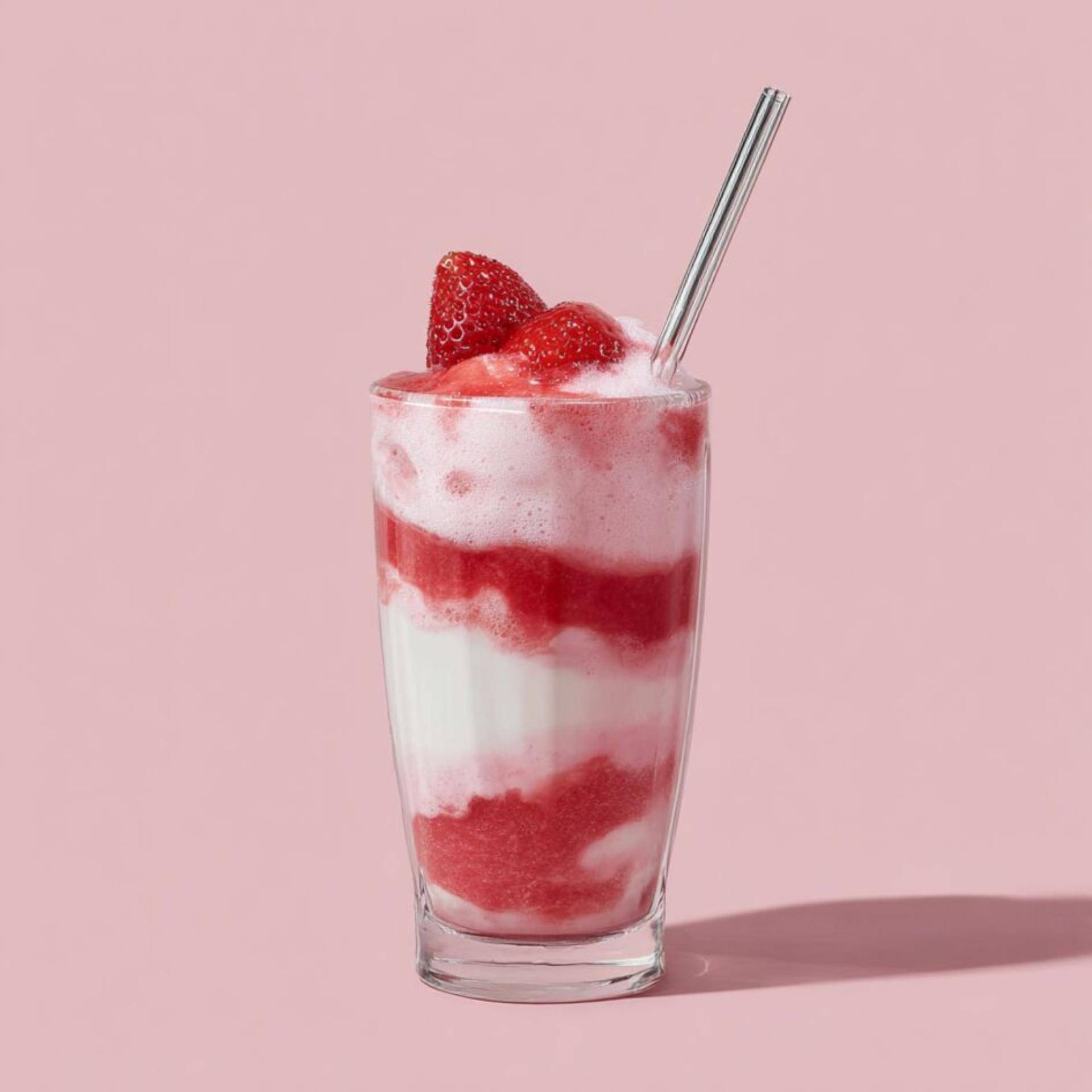 Milkshake de morango - Receita Dolci | Moulinex