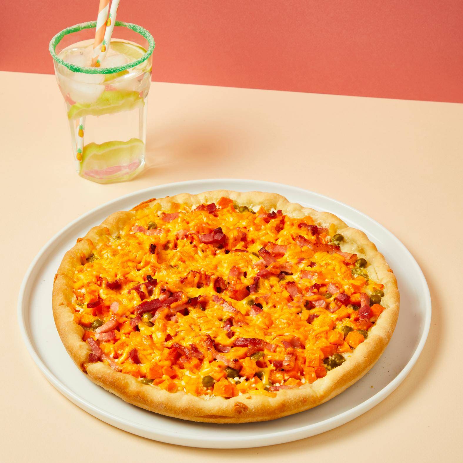 Pizza de abóbora manteiga - Receita Easy Fry XL Surface | Moulinex
