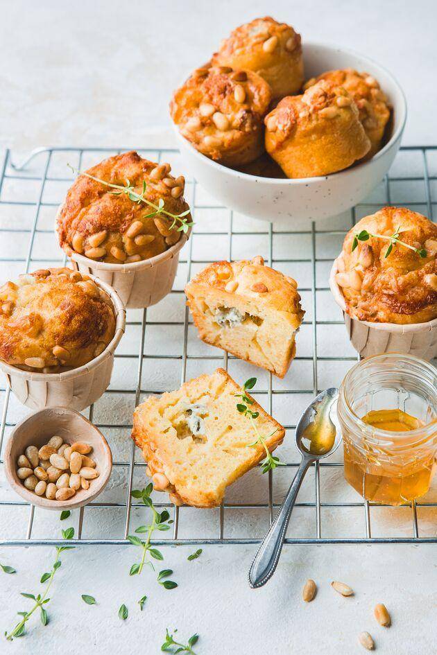 Muffins de queijo Gorgonzola, mel e alecrim - Receita Perfectmix + | Moulinex