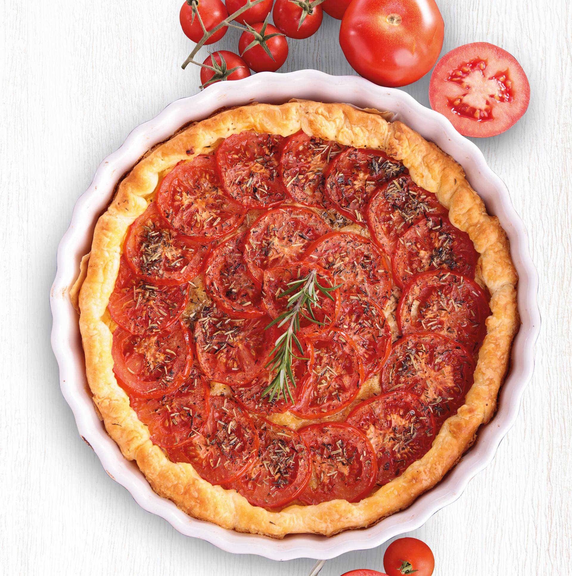 Tarte de tomate - Receita undefined | Moulinex