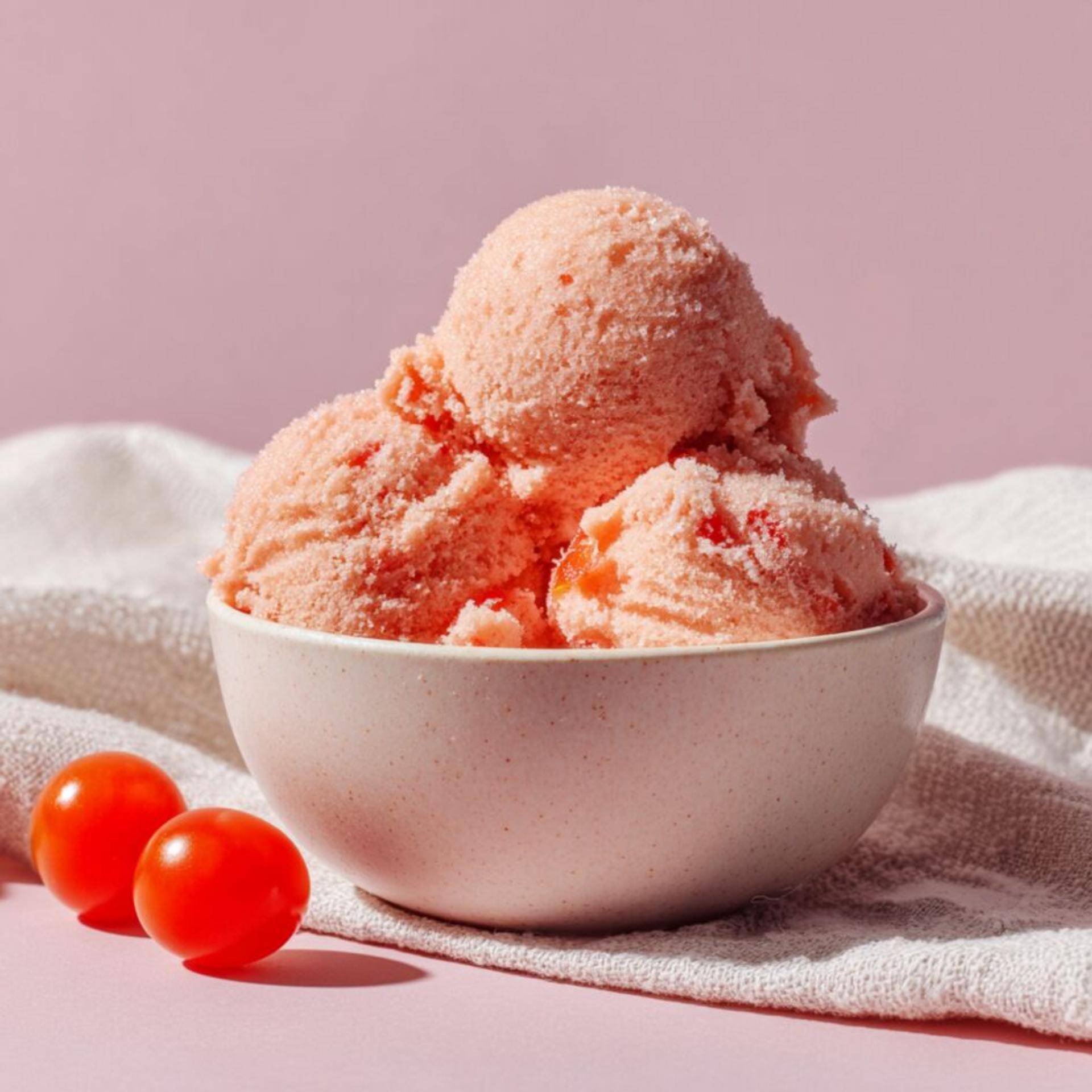 Sorbet de tomate cherry - Receita Dolci | Moulinex