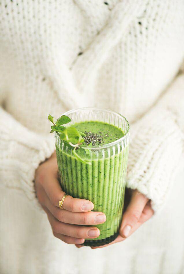 Smoothie detox de chá verde - Receita Perfectmix + | Moulinex