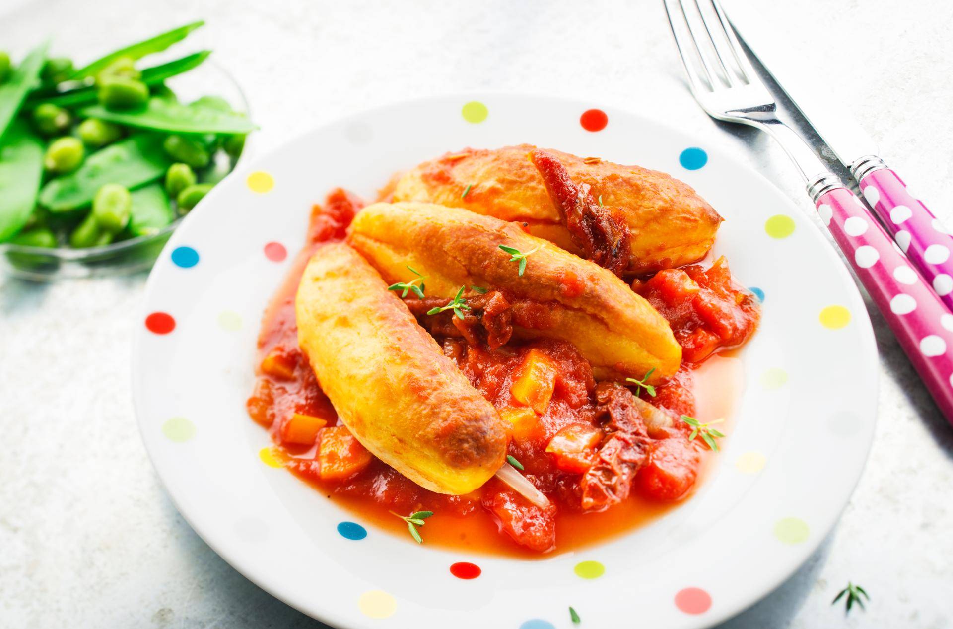 Dumplings com molho tomate - Receita Cookeo | Moulinex