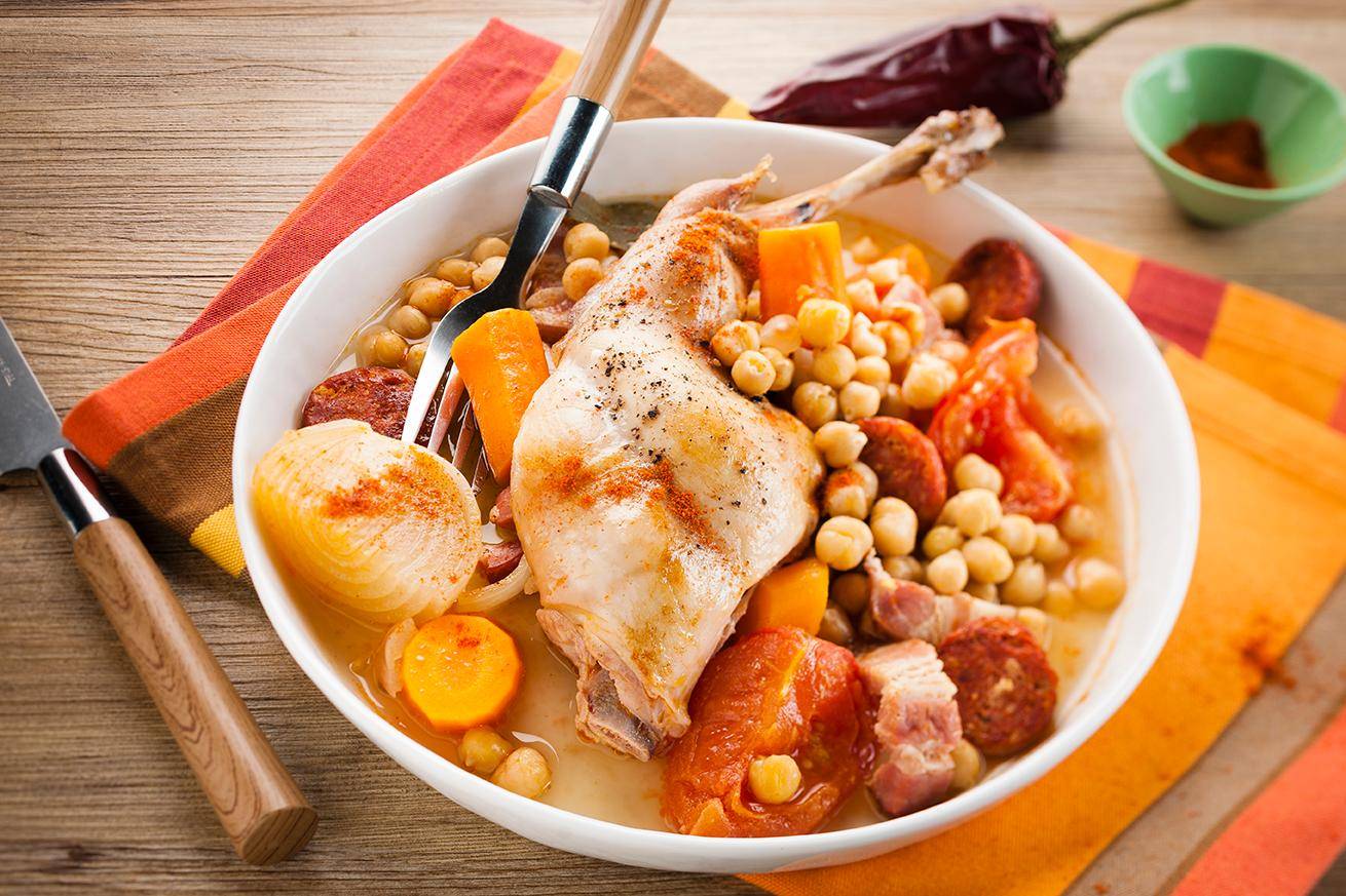 Guisado coelho com chouriço - Receita Cookeo | Moulinex