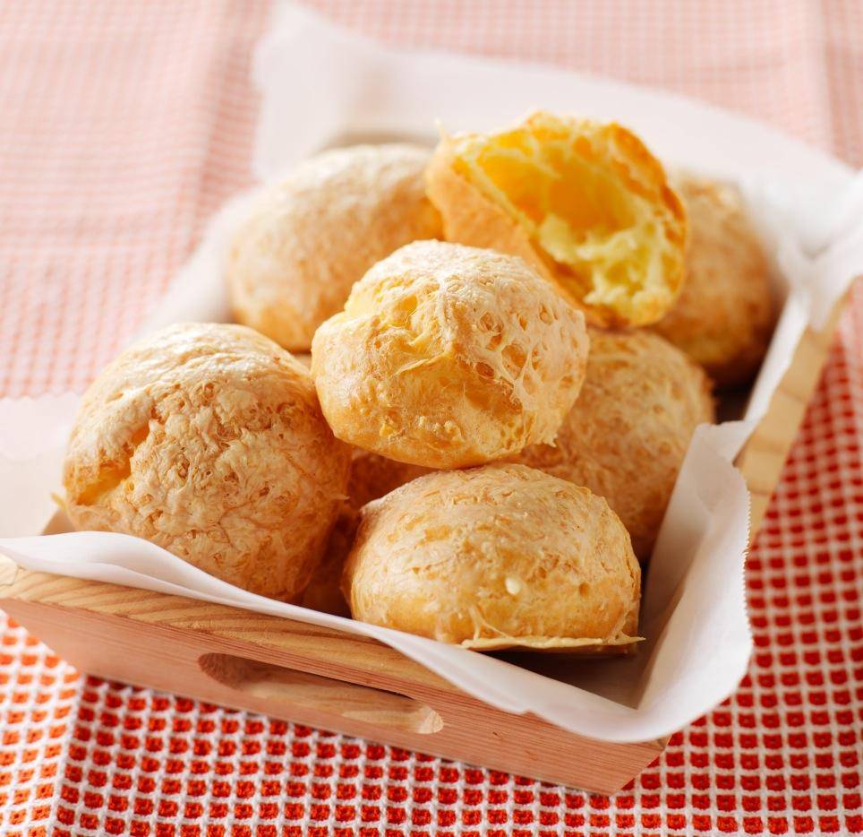 Gougères com queijo Comté - Receita Companion | Moulinex