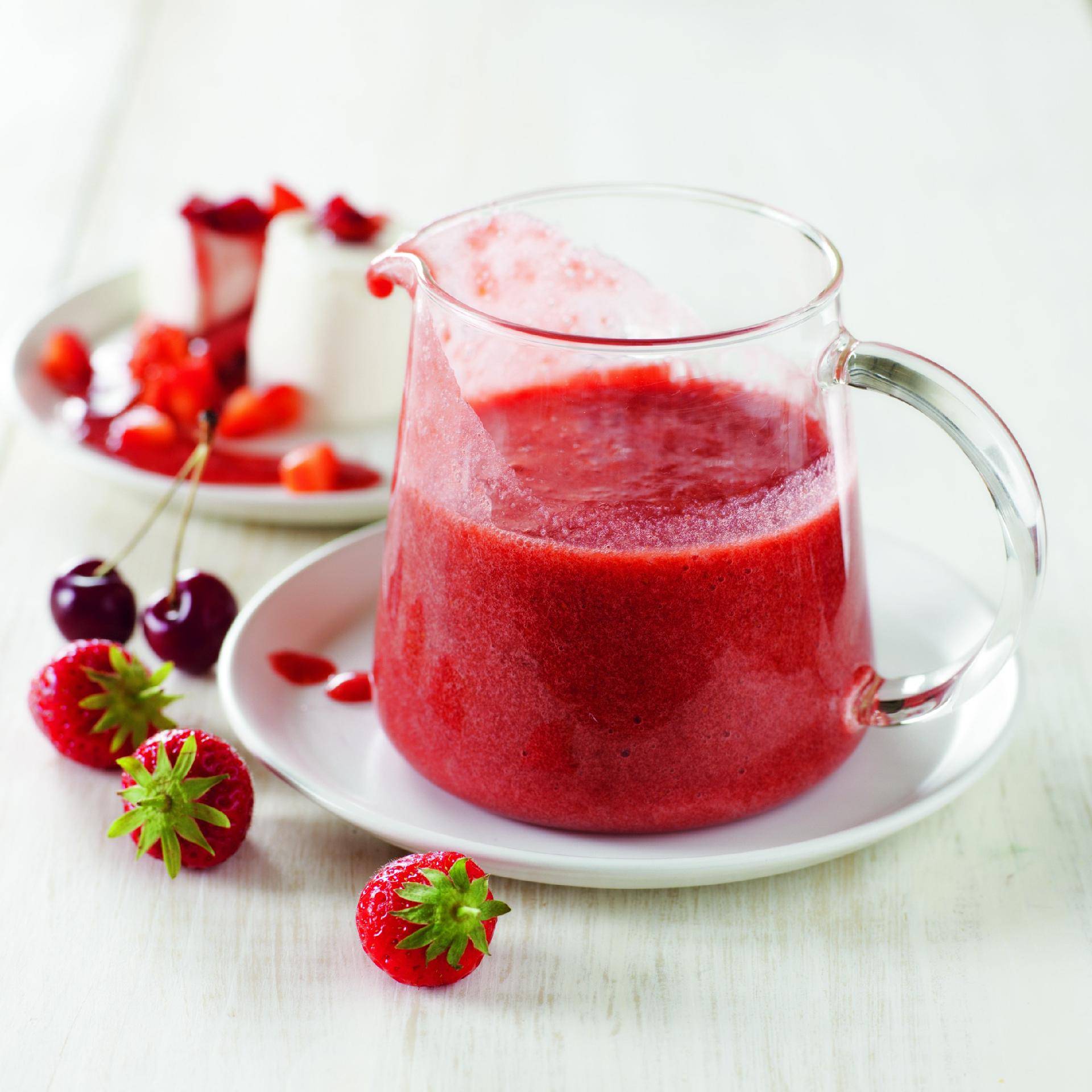 Coulis de frutos vermelhos - Receita Companion | Moulinex