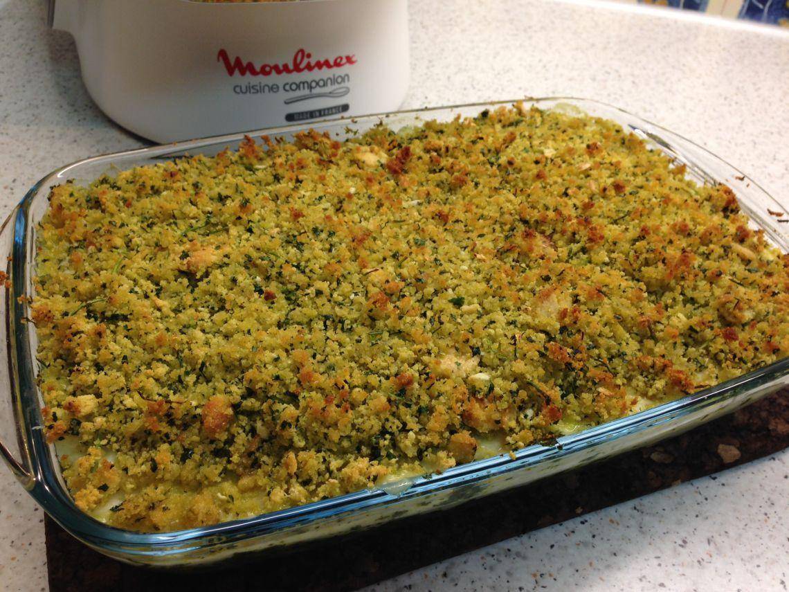 Bacalhau com Espinafres e Broa - Receita Companion XL | Moulinex
