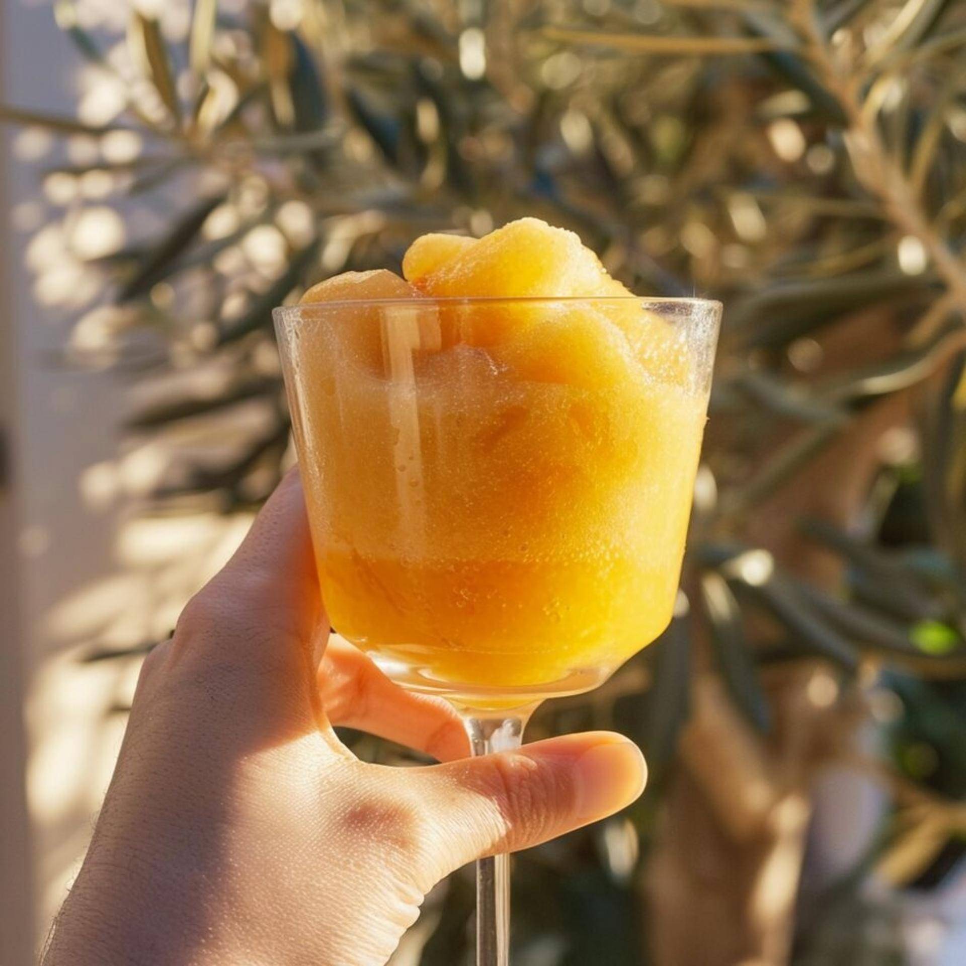 Cocktail gelado de manga e rum - Receita Freezi | Moulinex