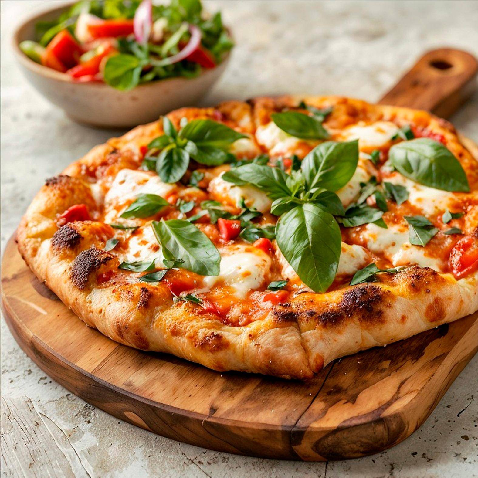 Pizza Margherita - Receita Easy Fry Compact | Moulinex