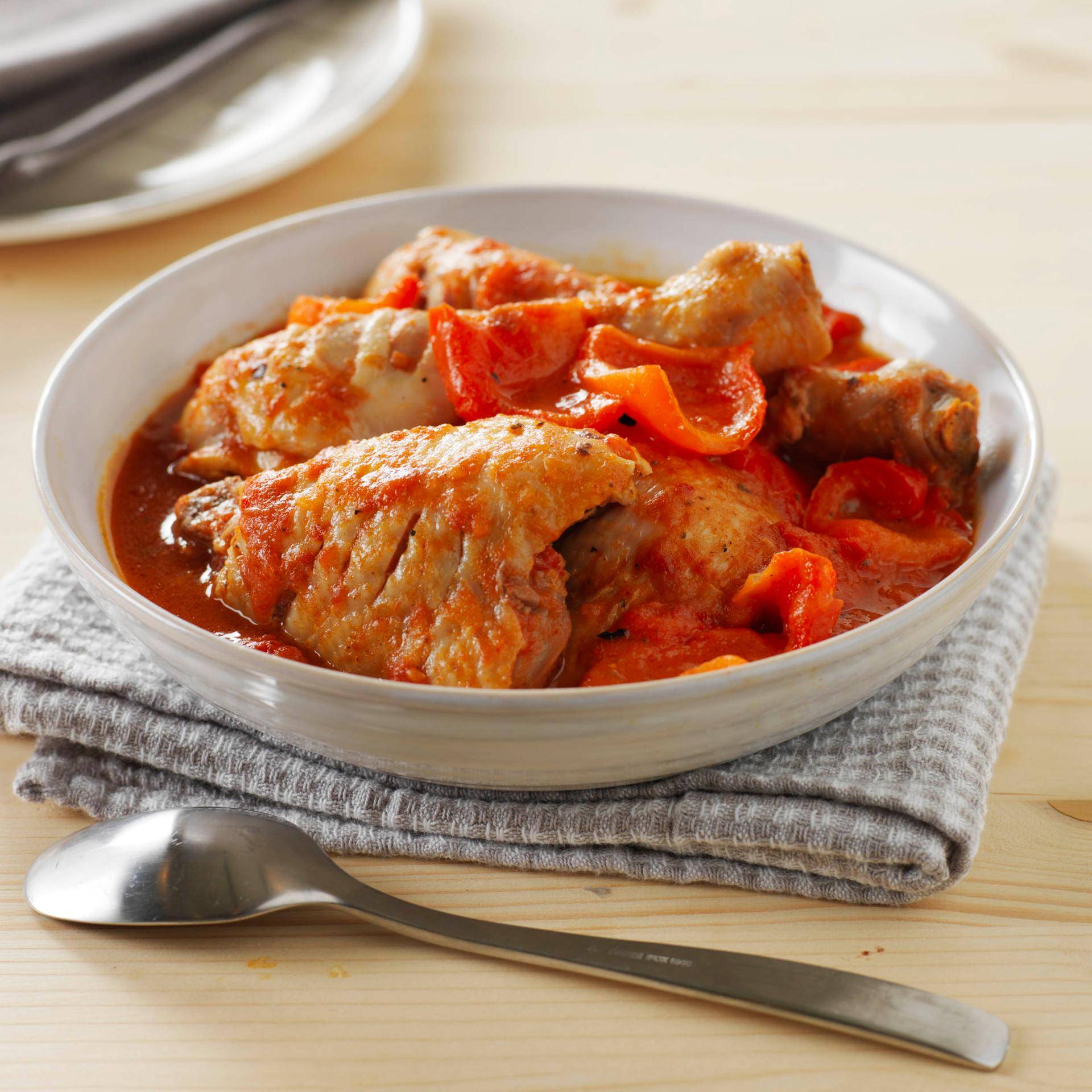 Frango à moda basca - Receita Companion | Moulinex