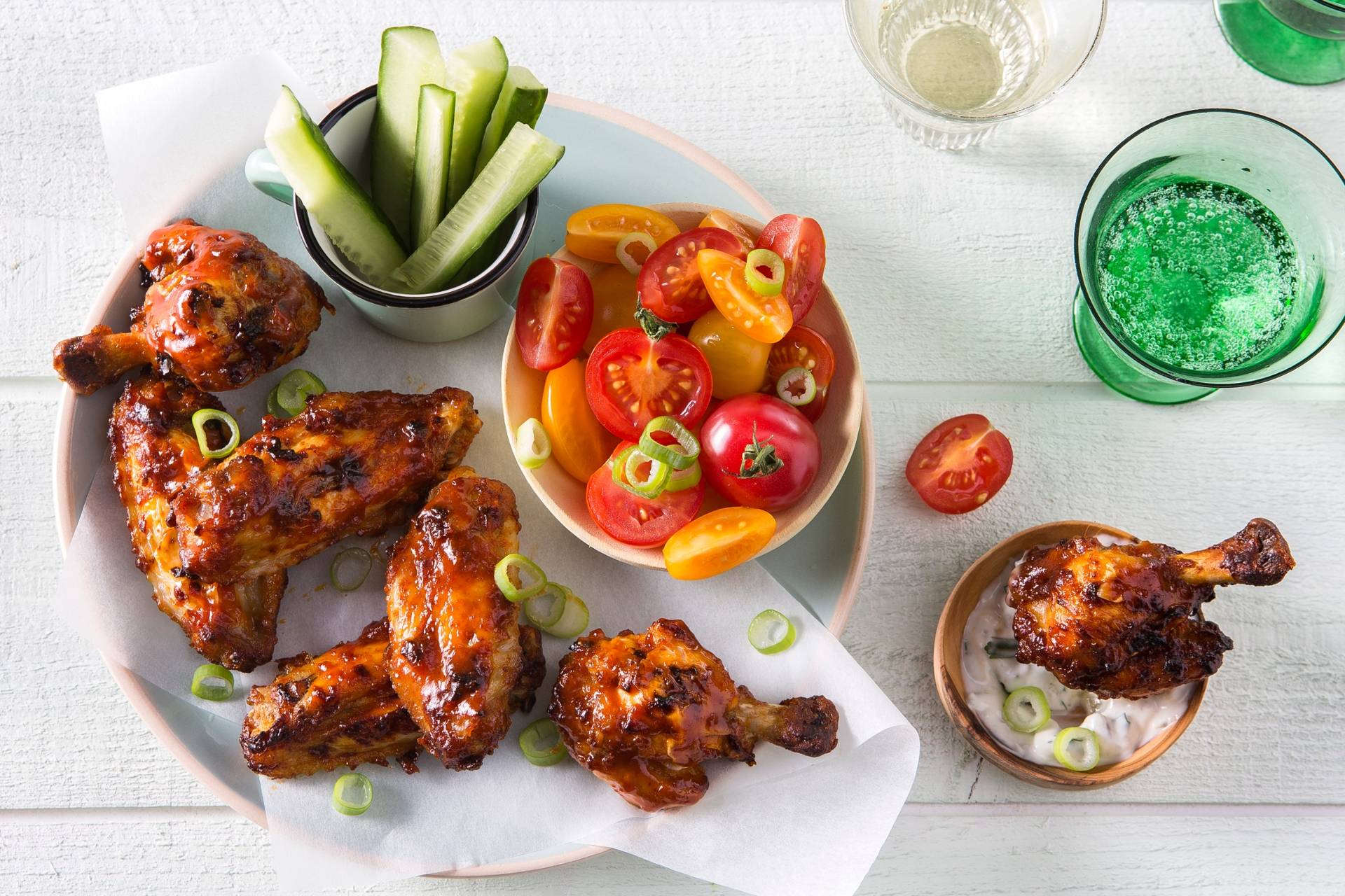 Asas de Frango - Receita Easy Fry XL Surface | Moulinex